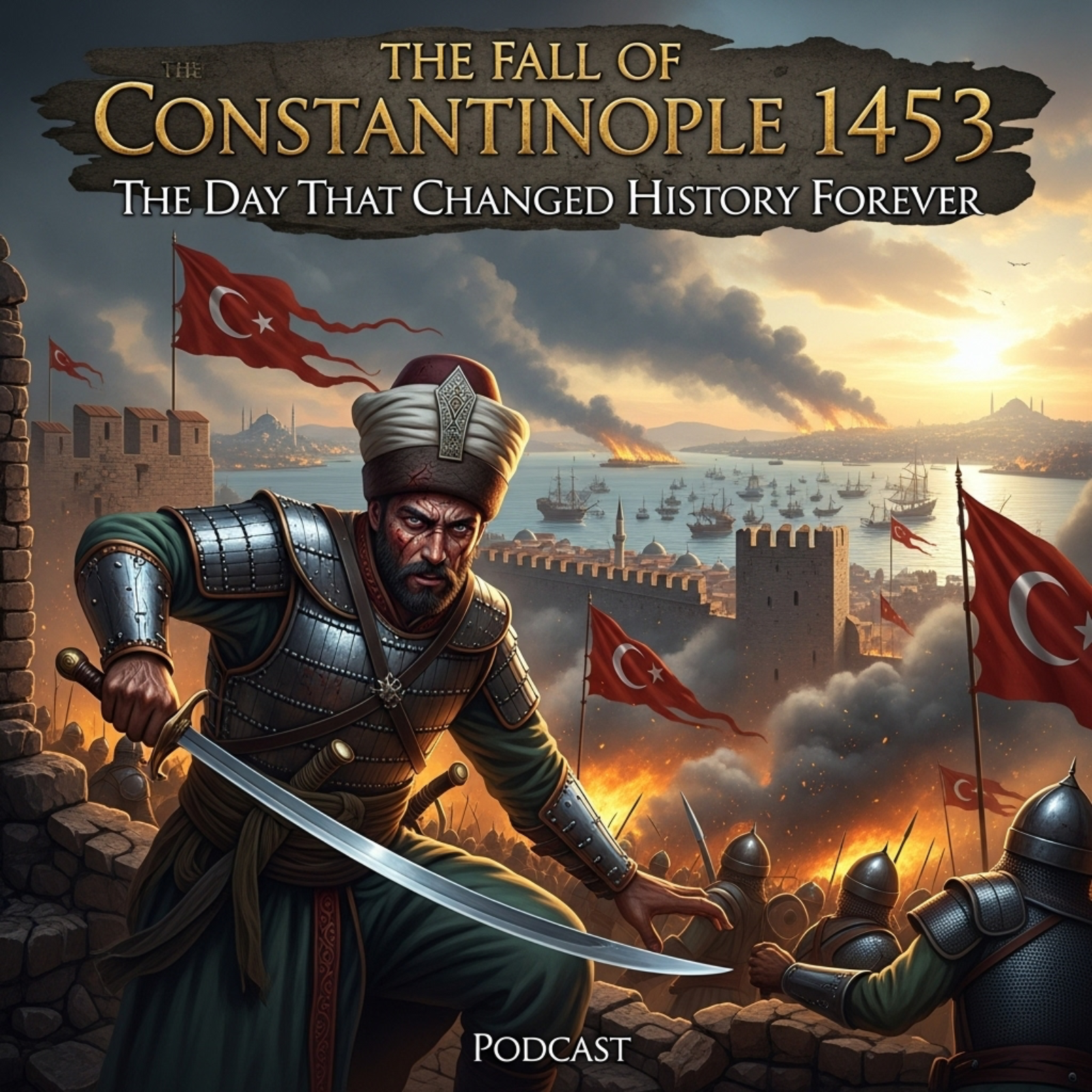 The Fall of Constantinople 1453: The Day That Changed History Forever