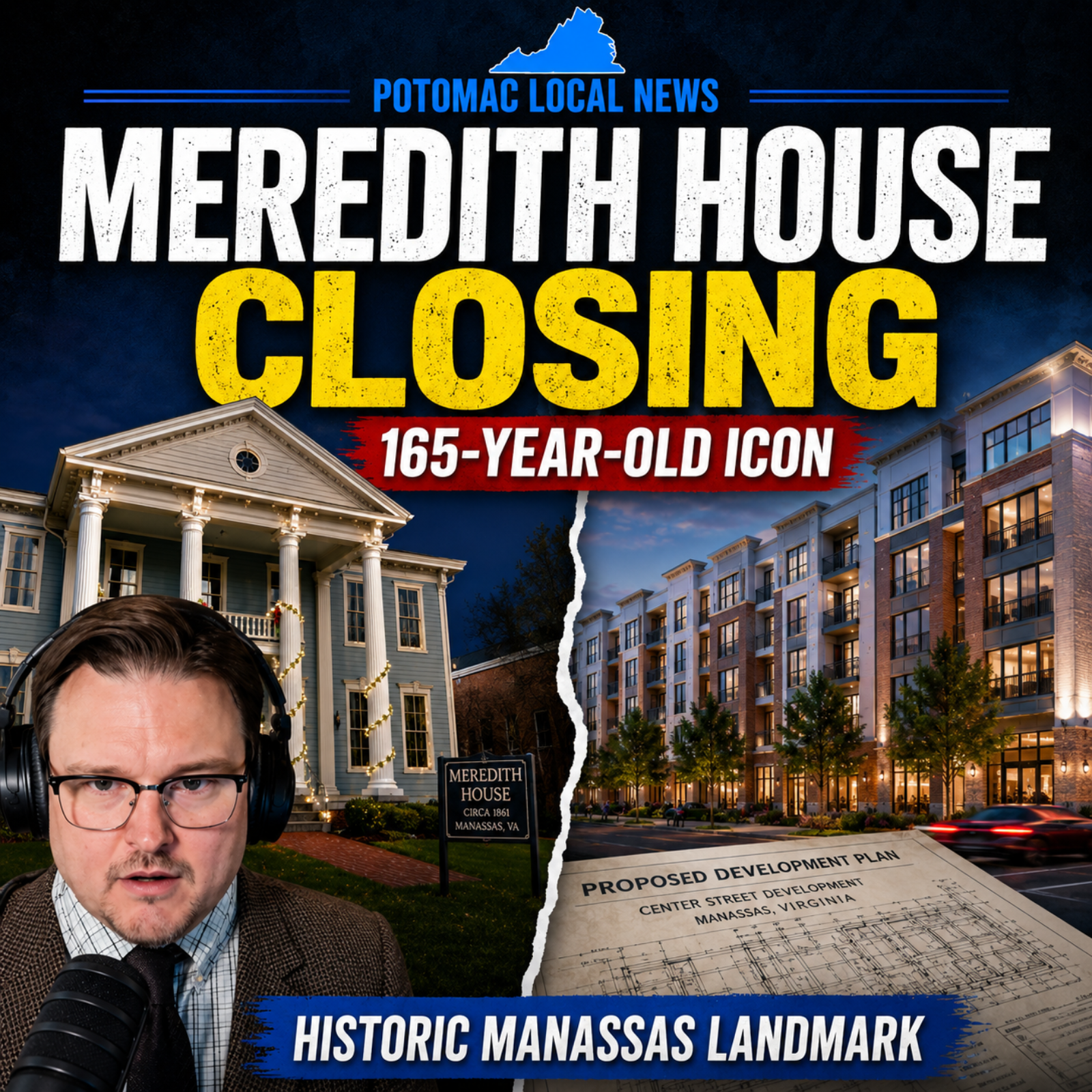 Meredith House Closing: Historic Manassas Social Club Shuts Down episode artwork