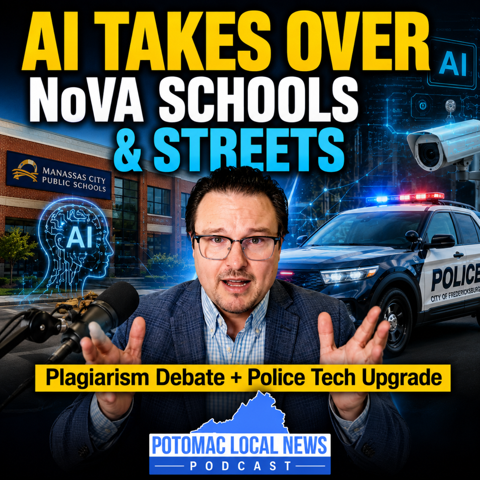 Manassas School Board AI Plagiarism Fight: New Expensive Software Needed? episode artwork