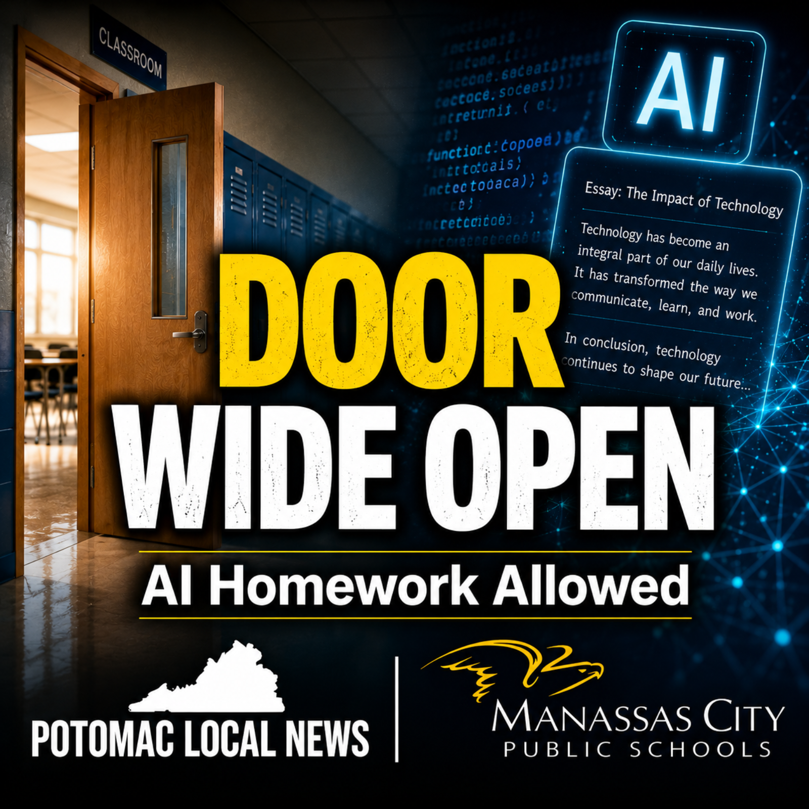 No Rules Against AI Essays in Manassas City Schools episode artwork