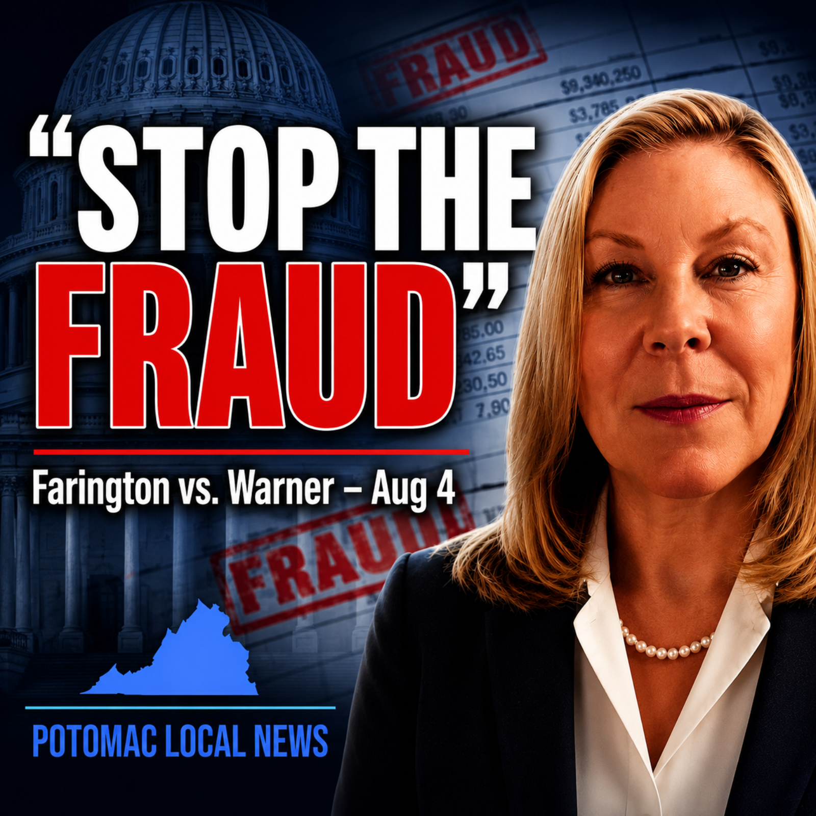 Virginia Senate Primary: Kim Farington on Fraud & Affordability episode artwork