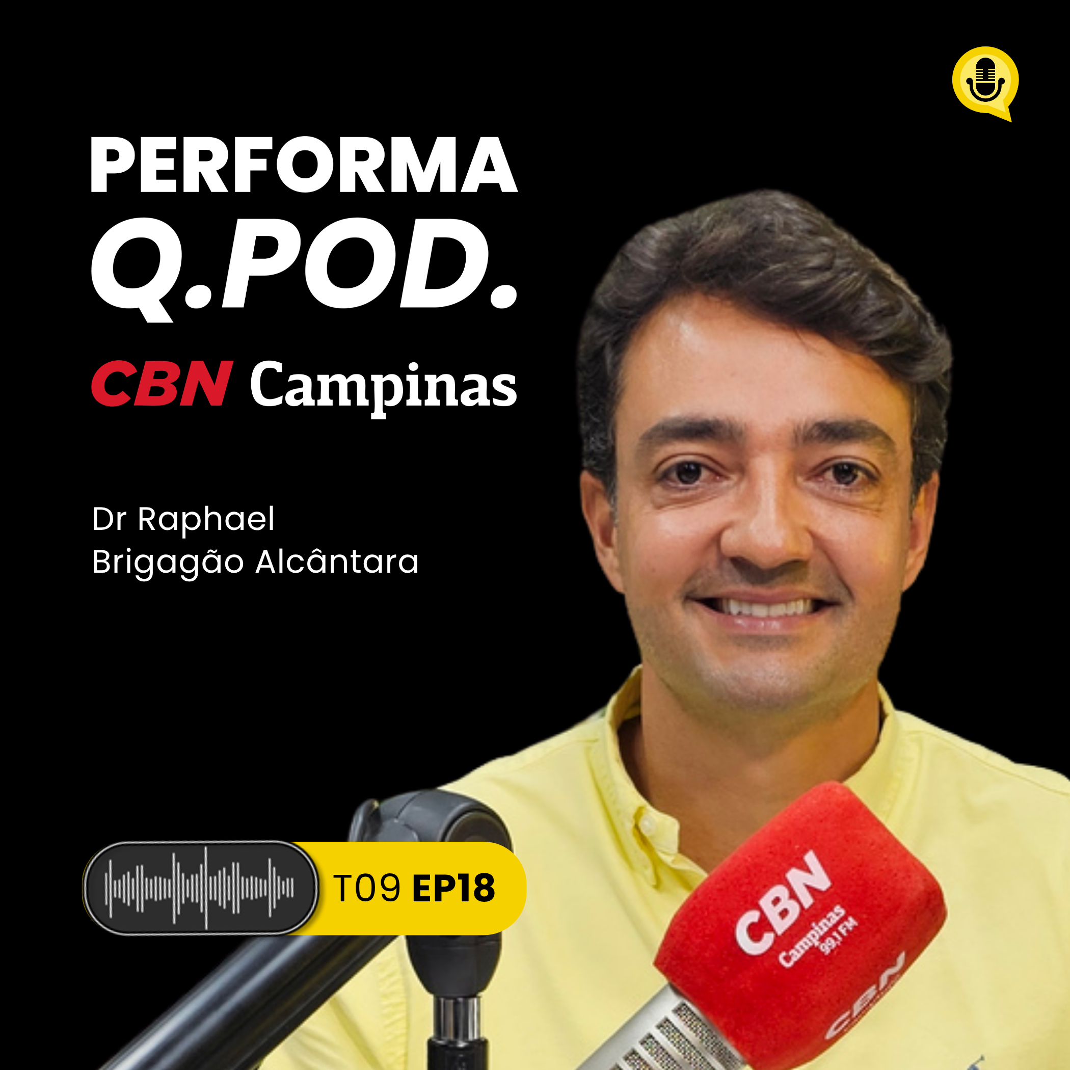 Gestão, Tecnologia e Crescimento na Saúde: A Visão de Raphael Brigagão | Performa Q. Pod na CBN episode artwork