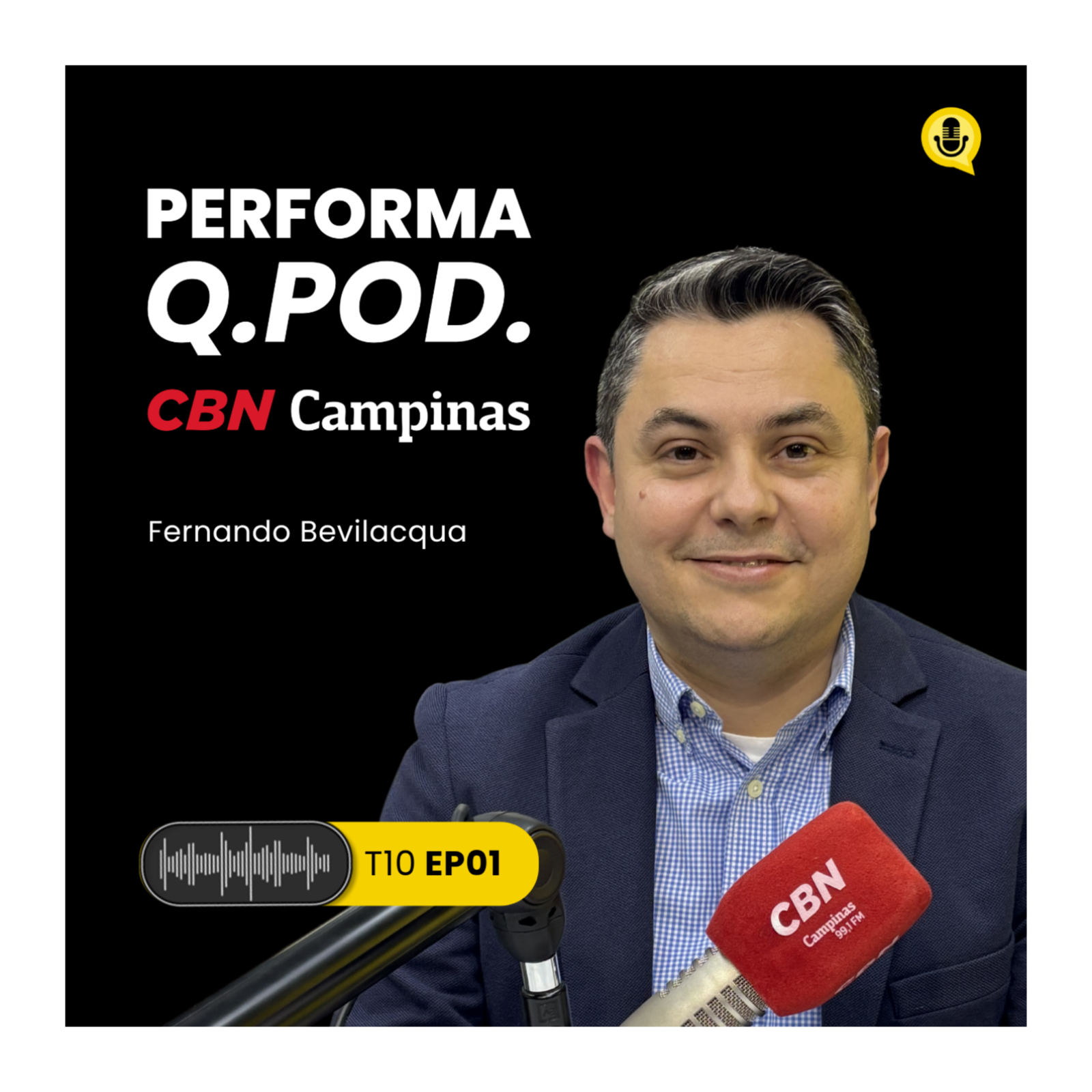 O Que Sustenta a Inteligência Artificial? | Fernando Bevilacqua | Performa Q. Pod. na CBN episode artwork