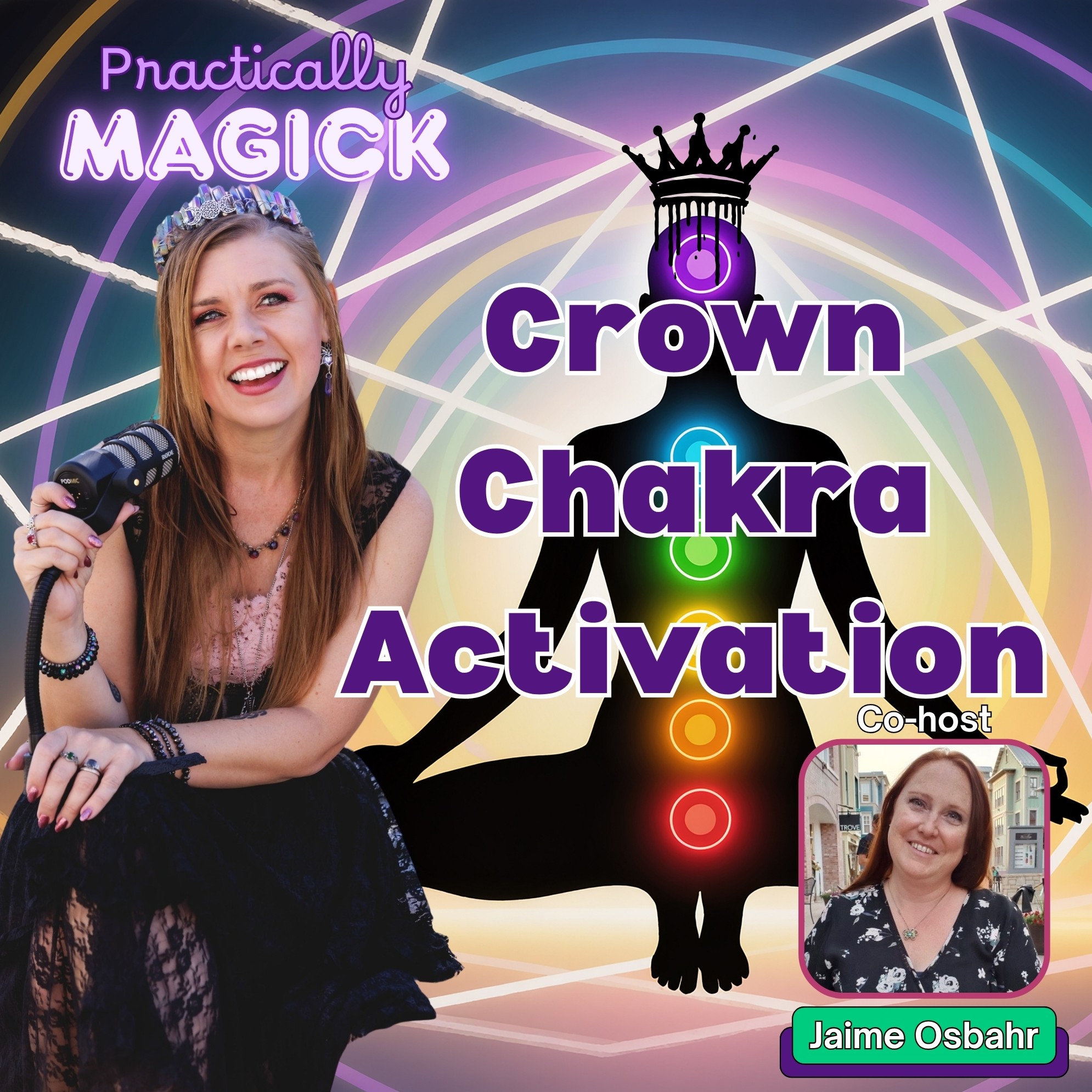 Crown Chakra Activation & Crystal Wisdom for Spiritual Growth episode artwork