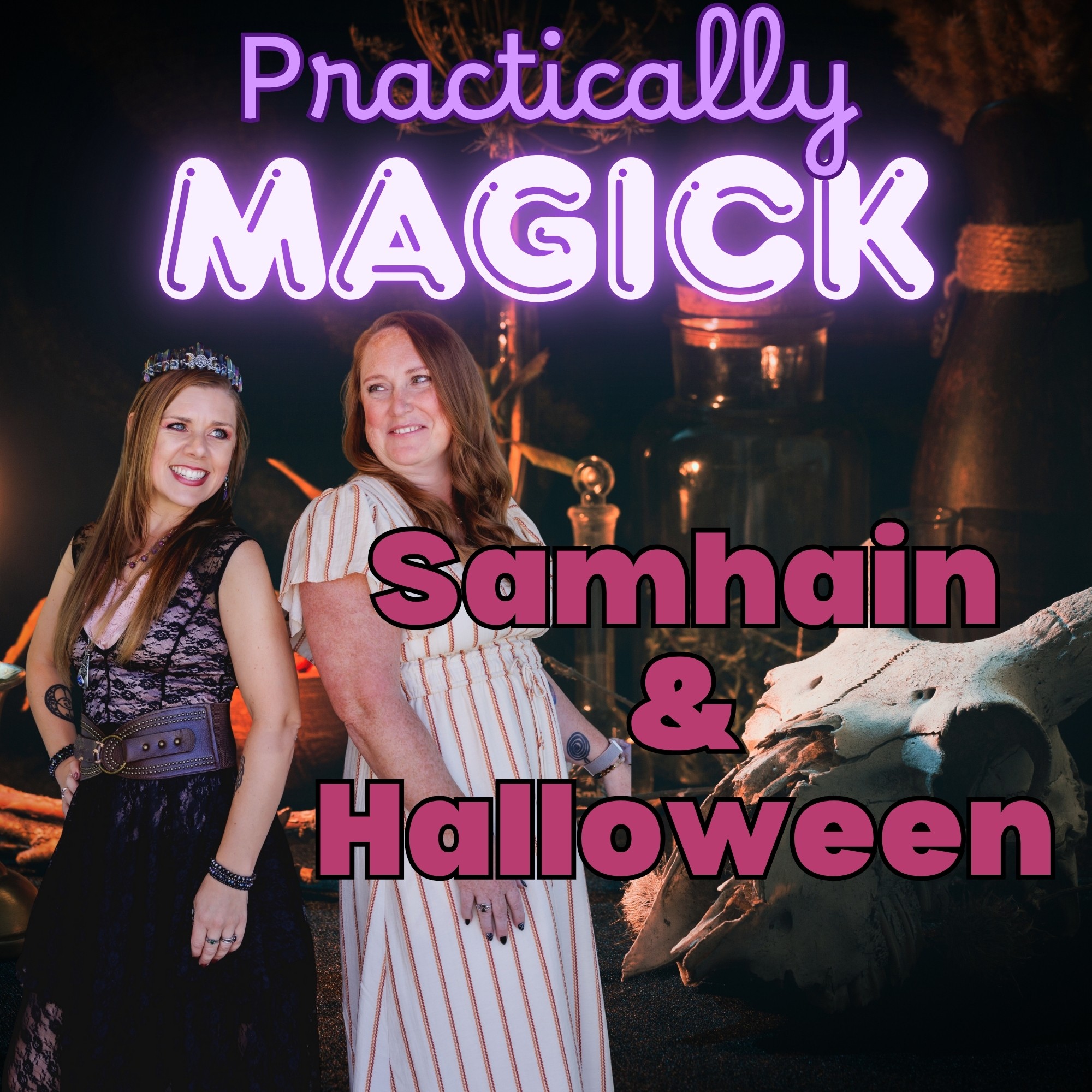 Samhain & Halloween: Ancient Traditions, Witch Empowerment & Crystal Magic episode artwork