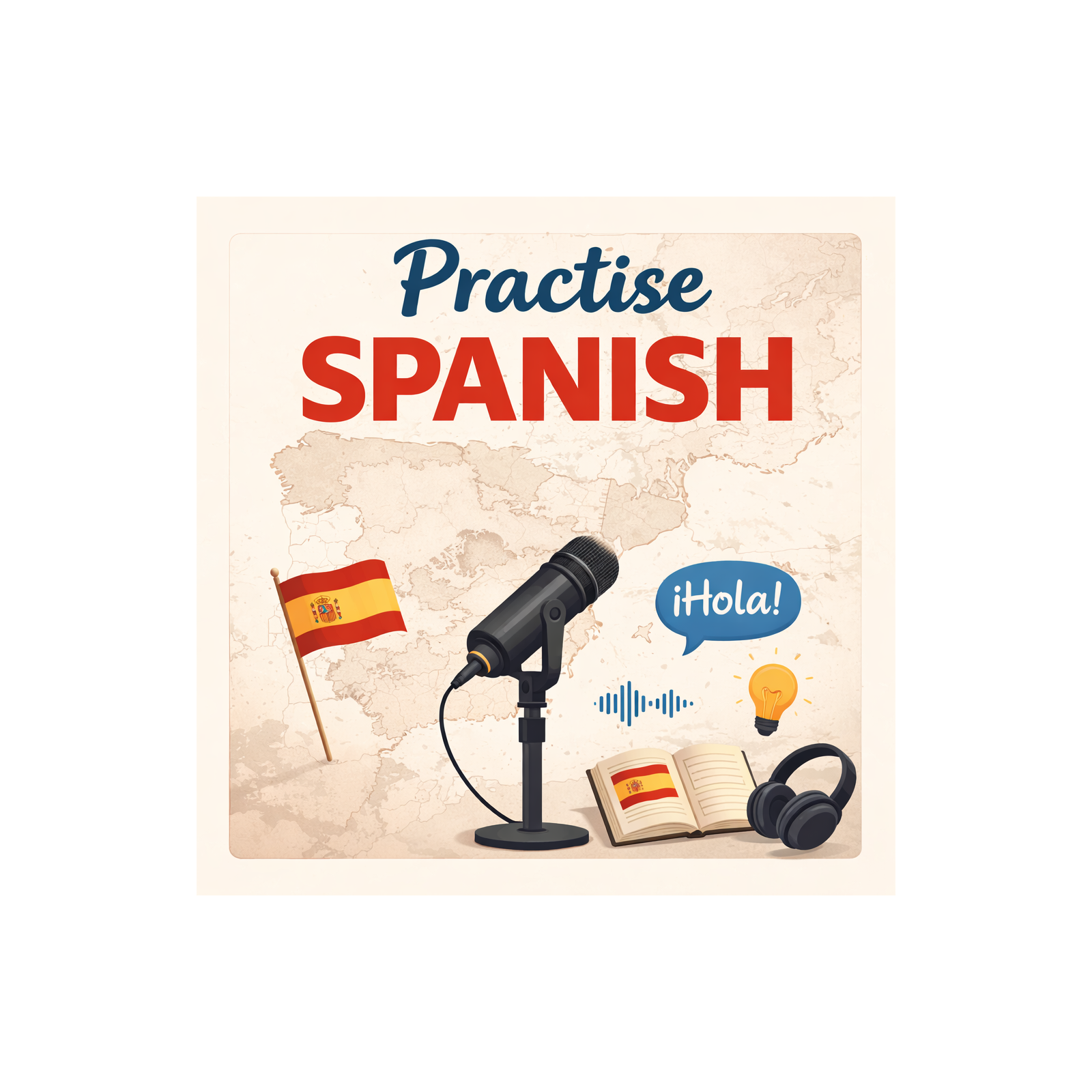 Learn Spanish for intermediates cover art