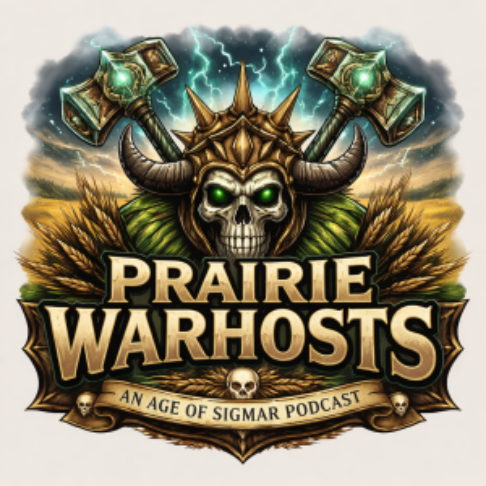Prairie Warhosts, an Age of Sigmar Podcast. cover art