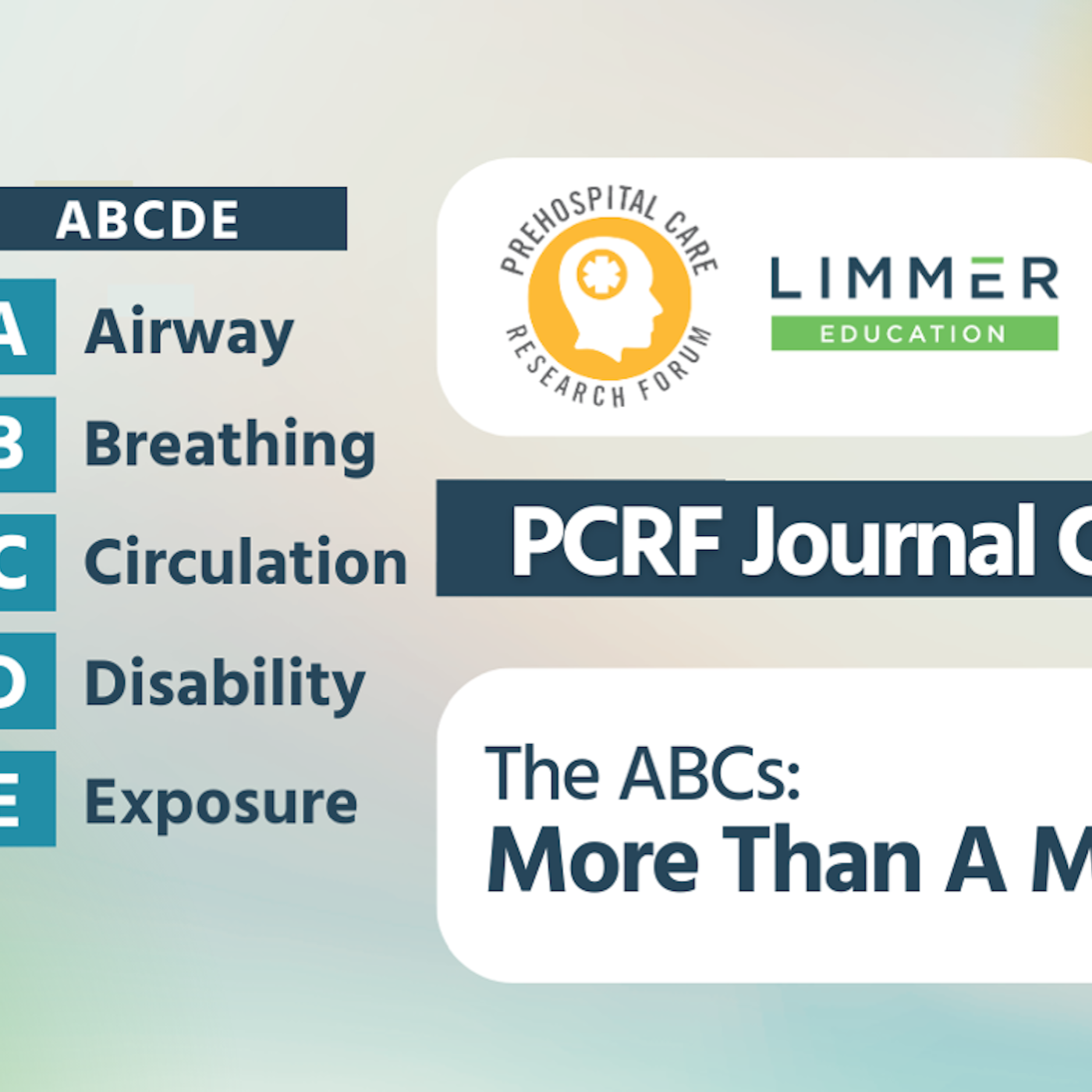 Prehospital Care Research Forum (PCRF) Journal Club