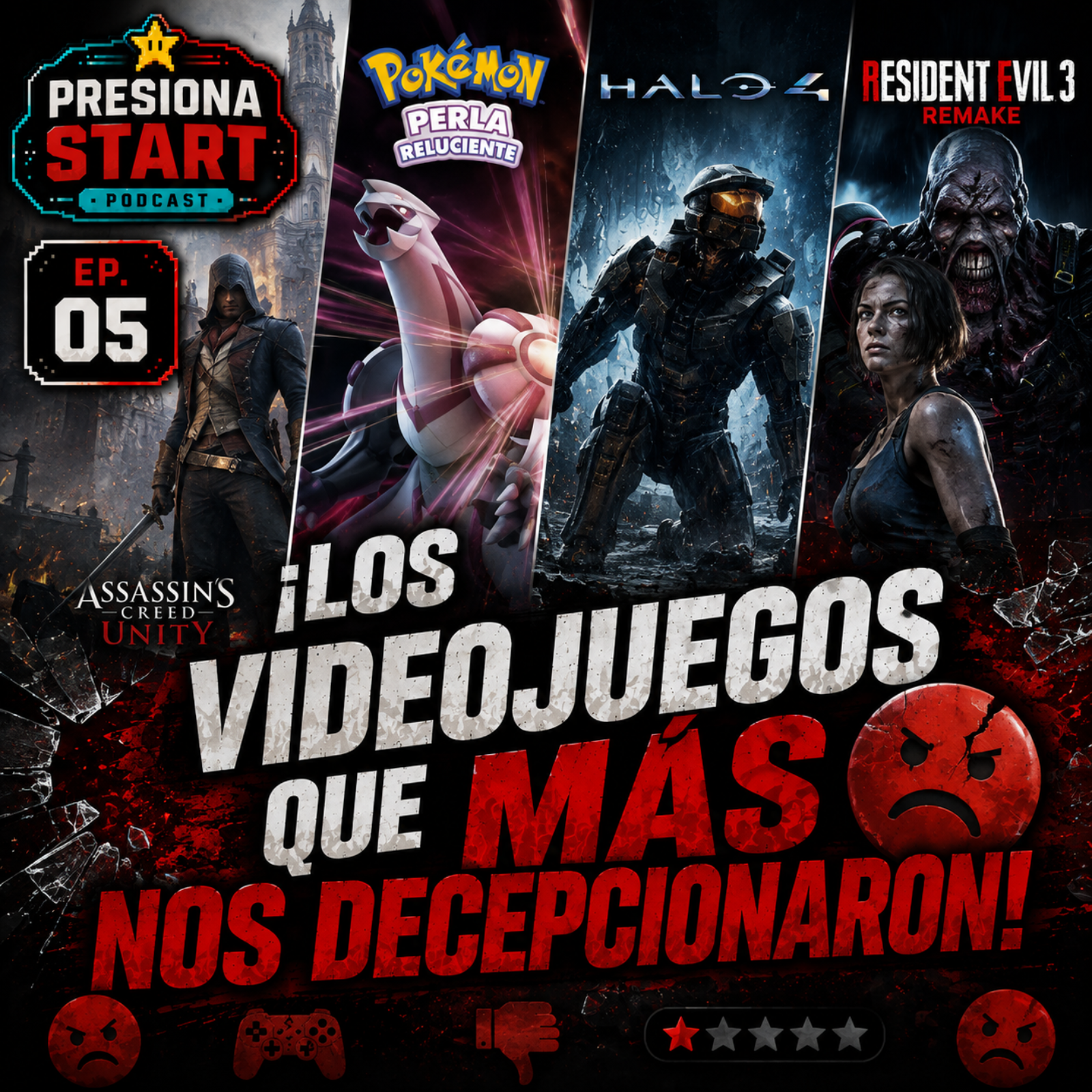 ¡Los videojuegos que MÁS nos decepcionaron! episode artwork