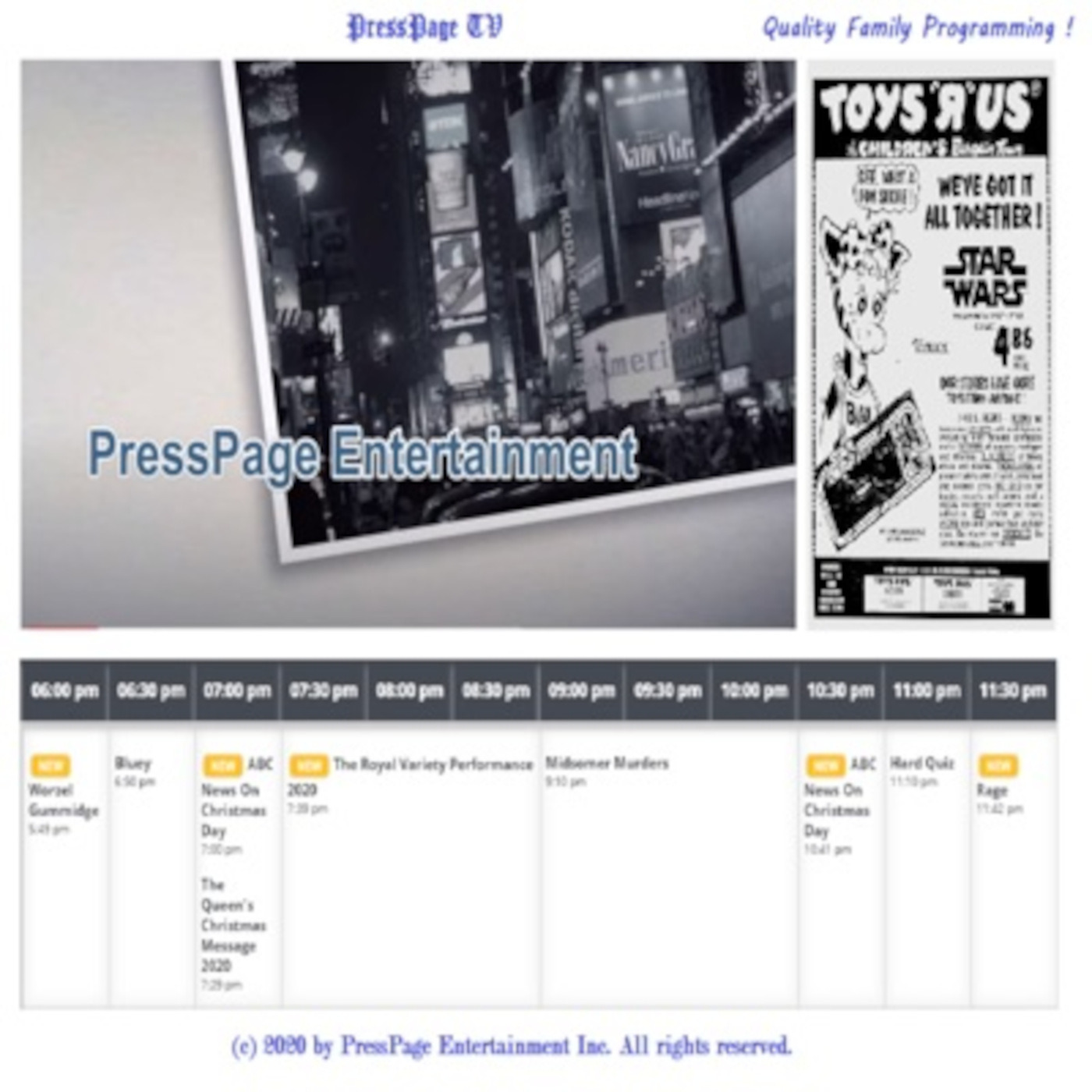 PRESSPAGE Daily News