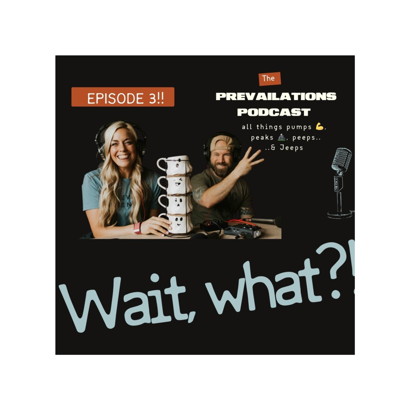 Episode 3- Ghost mugs, how to gain muscle & randomness episode artwork