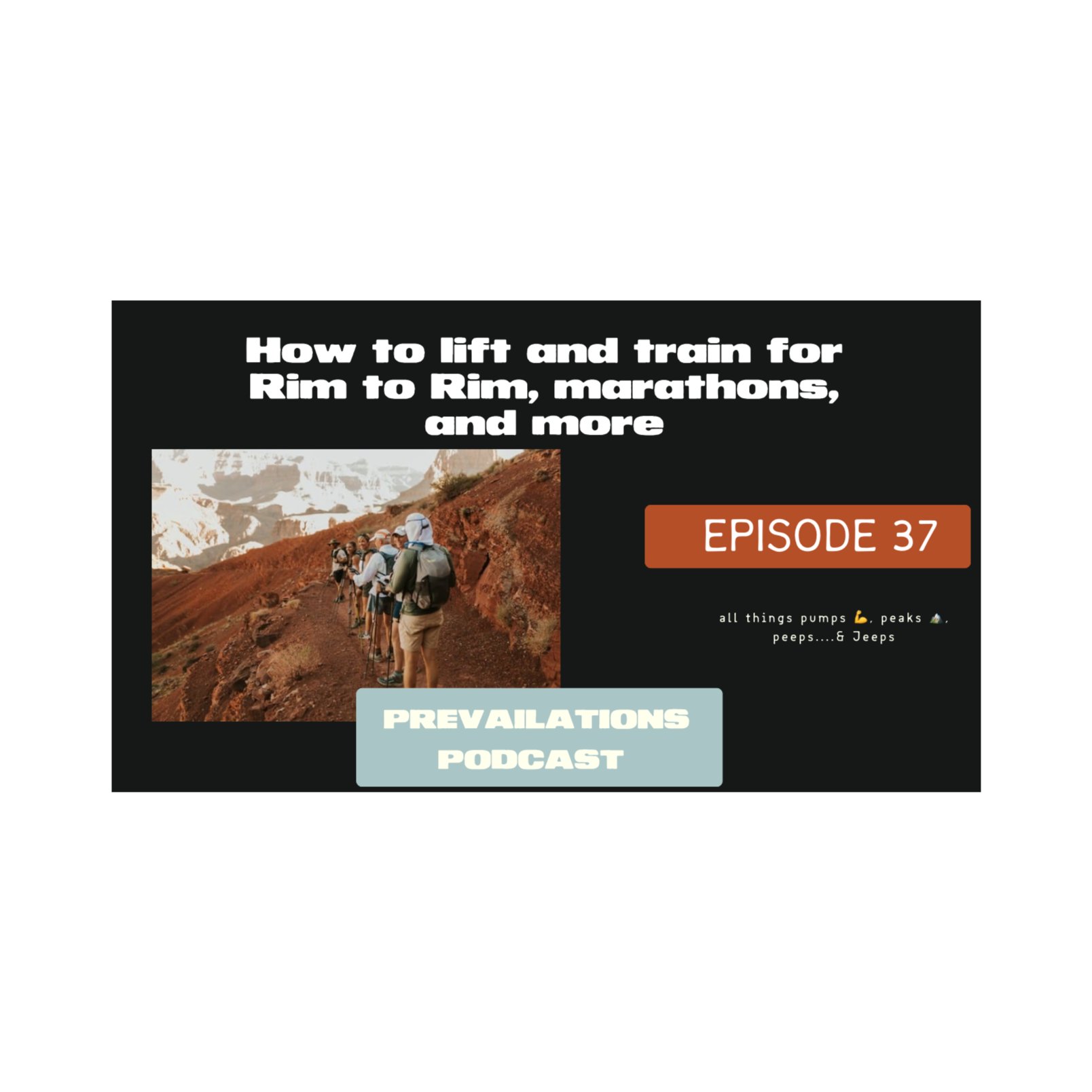 How to lift and train for Rim to Rim, marathons, and more episode artwork