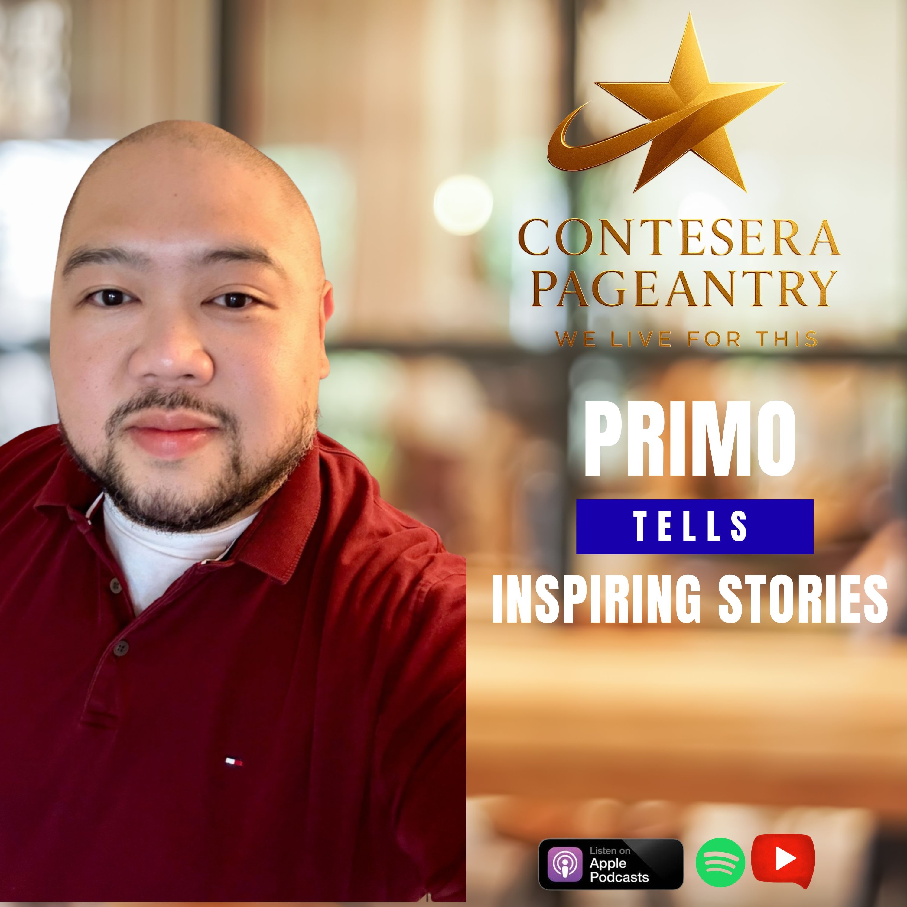 Primo Tells Inspiring Stories Hosted by Primo Sacramento.