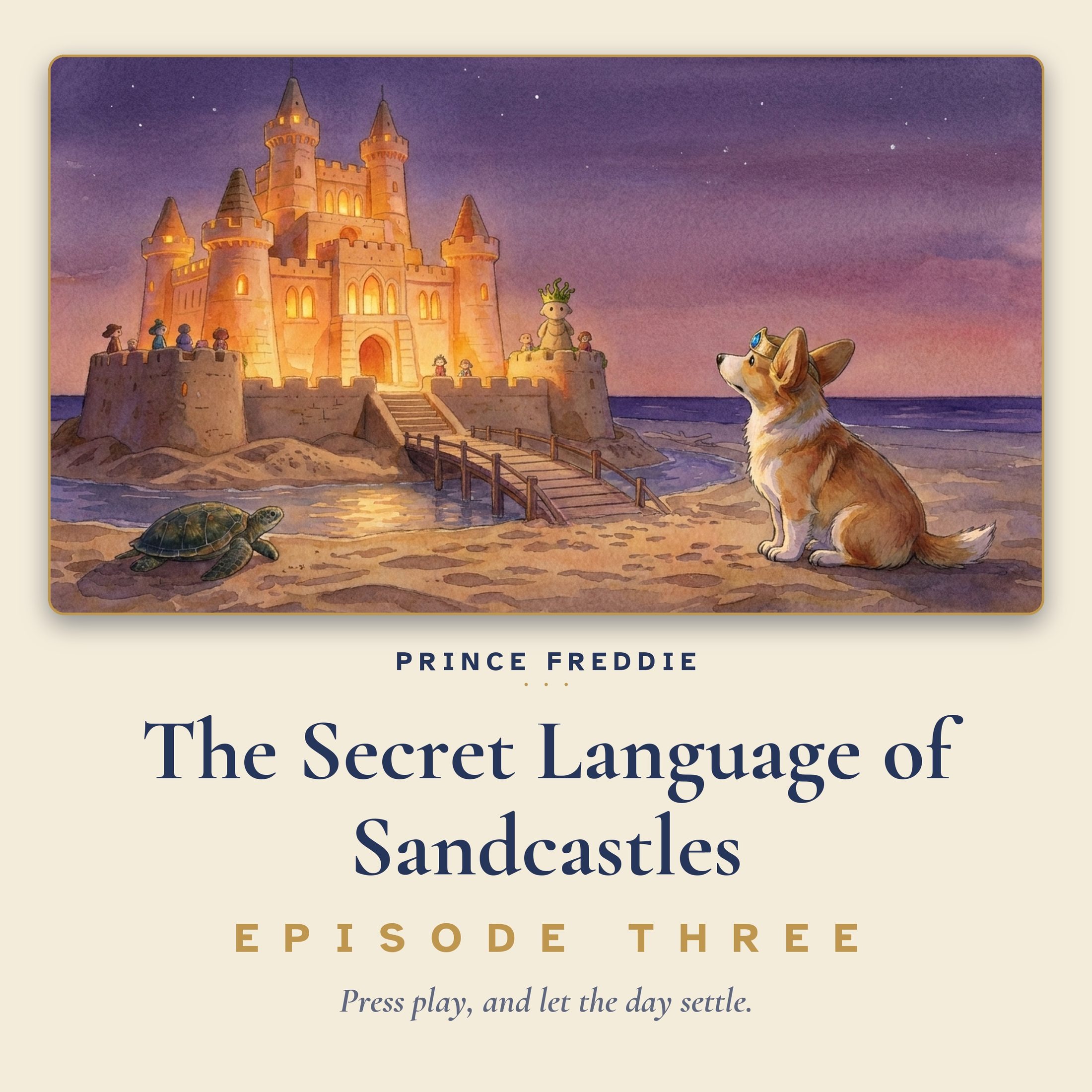 A Sleep Story for a Ruminating Mind 🌙 The Secret Language of Sandcastles episode artwork
