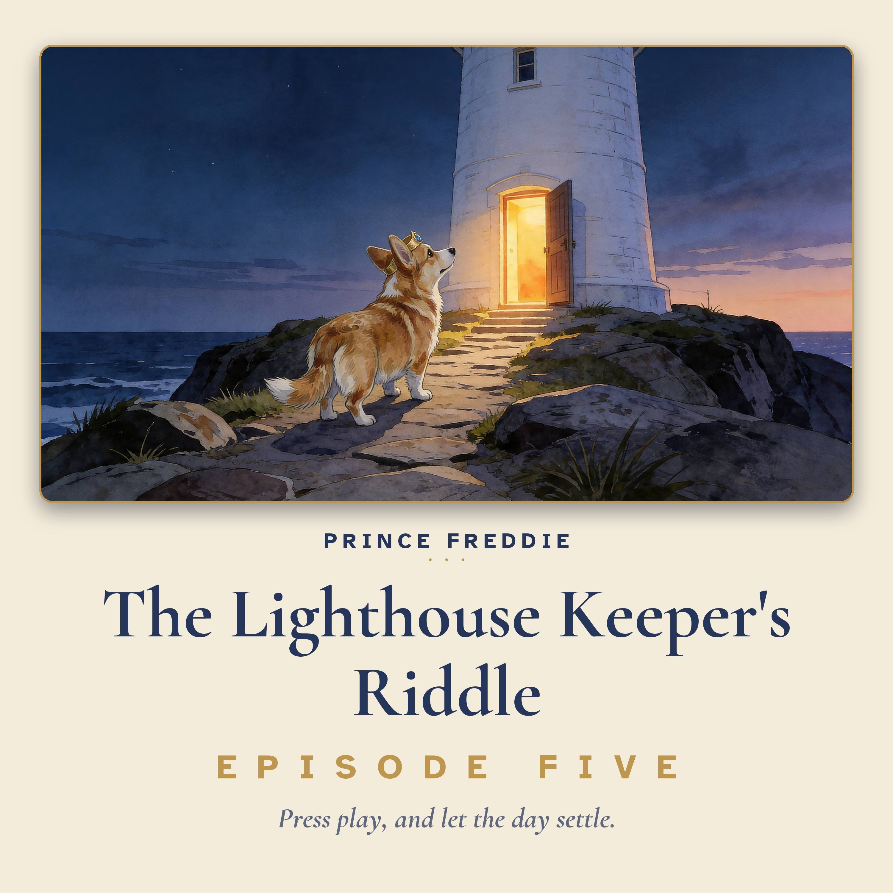 A Sleep Story to Calm Your Nervous System 🌙 The Lighthouse Keeper's Riddle episode artwork
