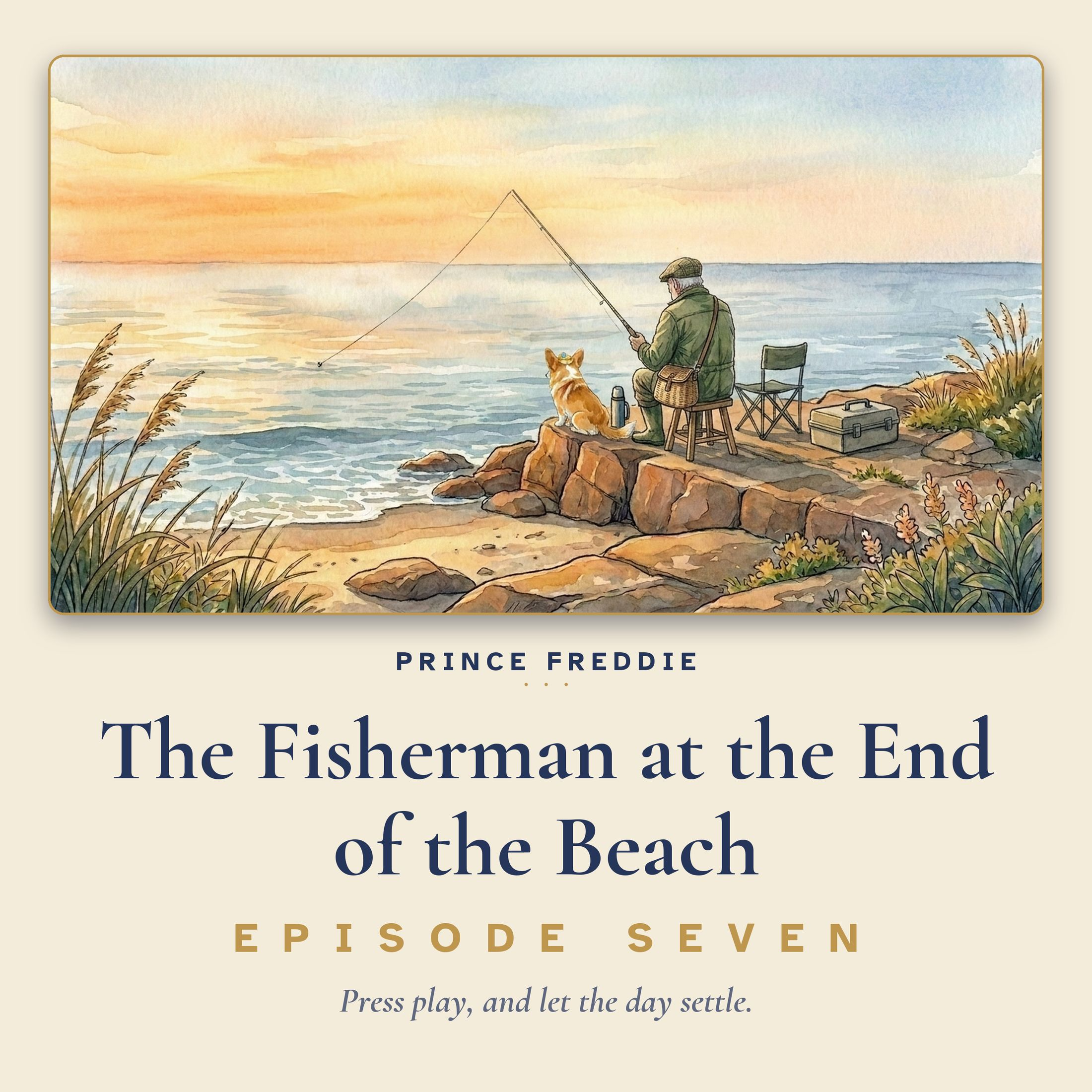 A Sleep Story for When You Can't Switch Off 🌙 The Fisherman at the End of the Beach episode artwork