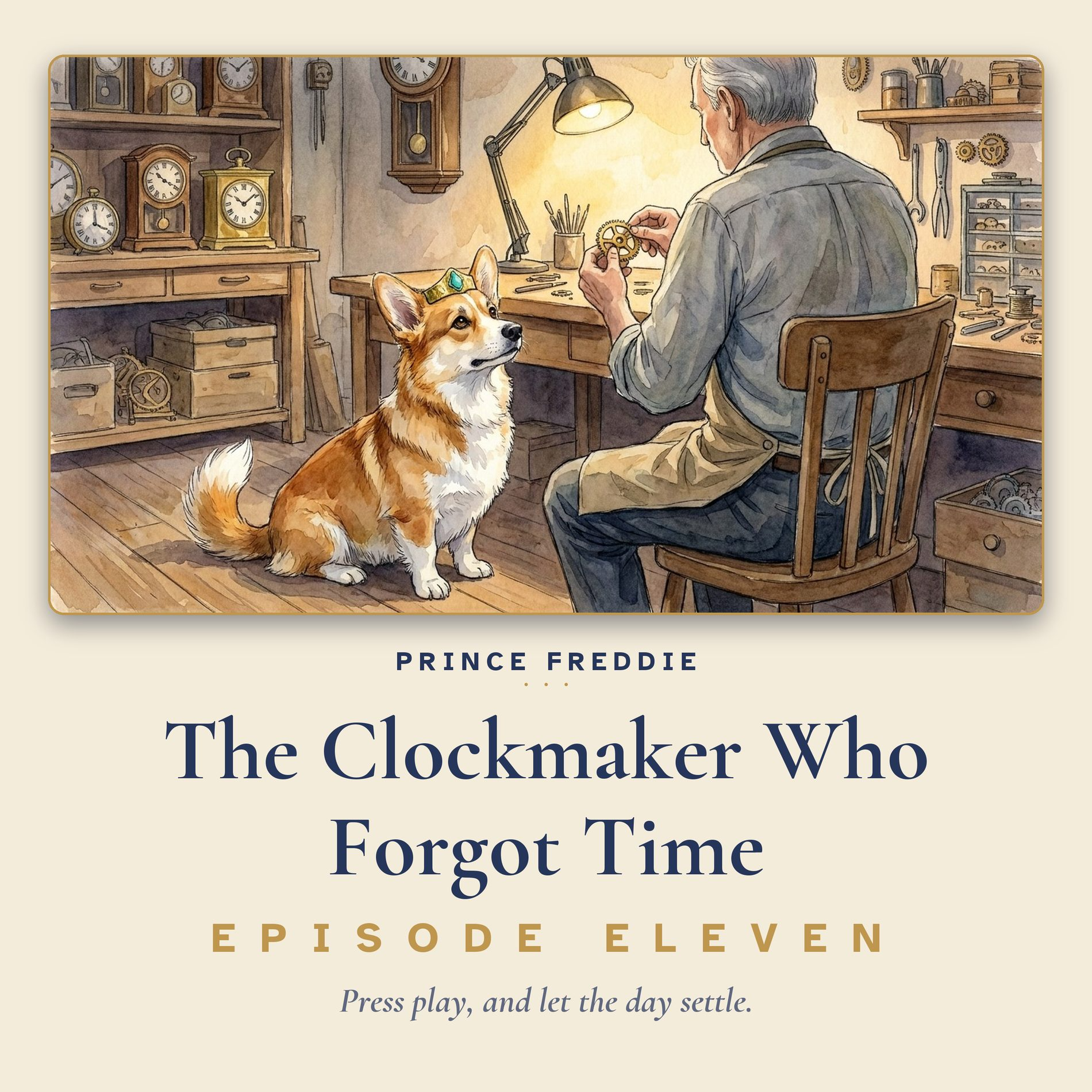When You Can't Get Back to Sleep at 3am 🌙 The Clockmaker Who Forgot Time episode artwork