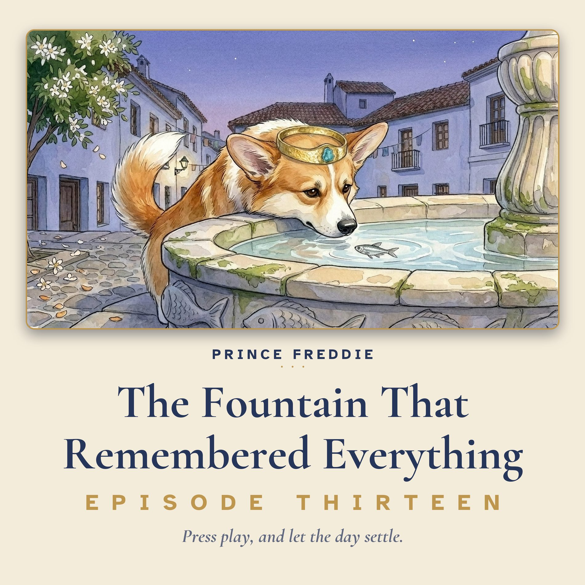 For an Anxious Mind at Night 🌙 The Fountain That Remembered Everything episode artwork