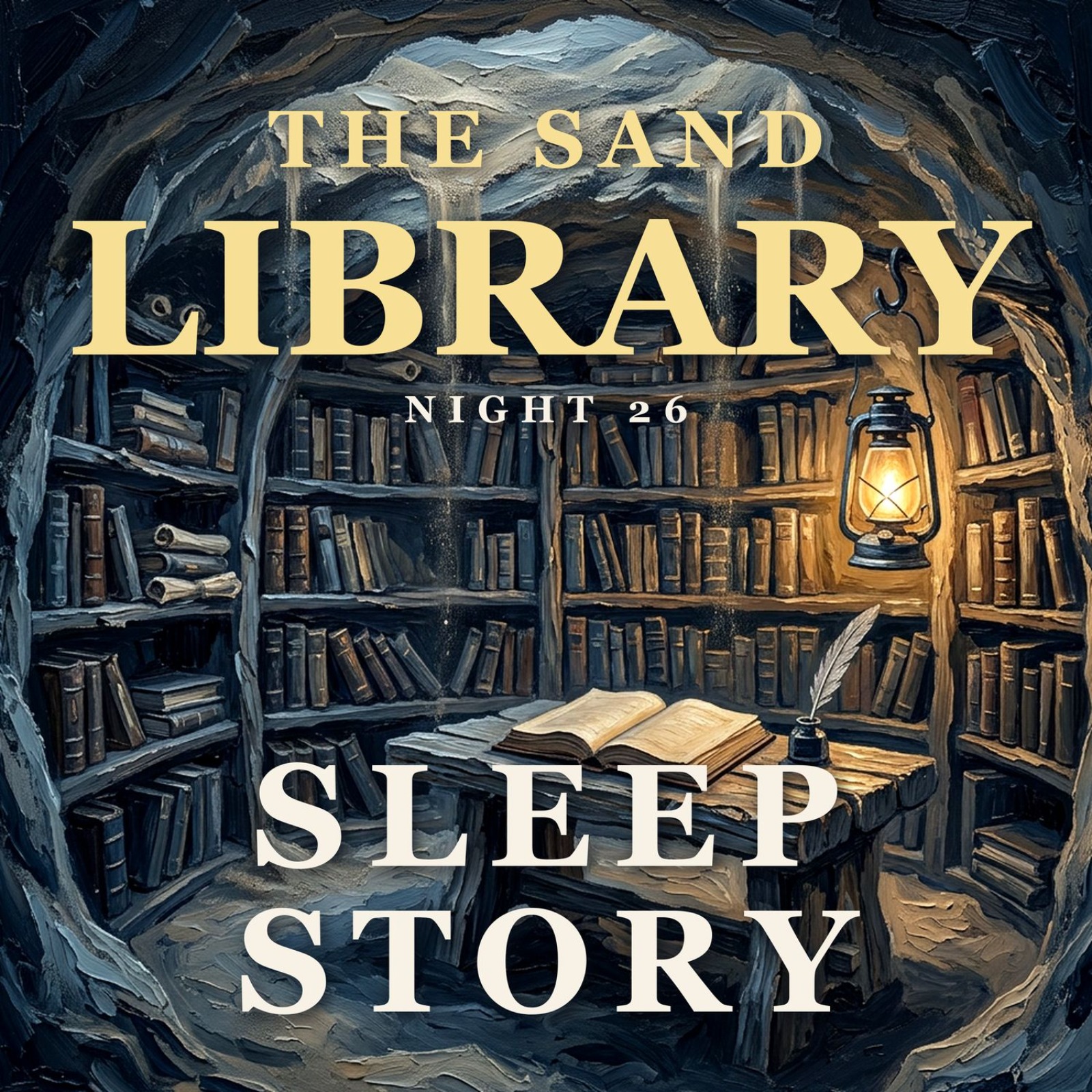 The Secret Library Under the Sand, Night 26 | A Sleep Story for an Overthinking Mind episode artwork