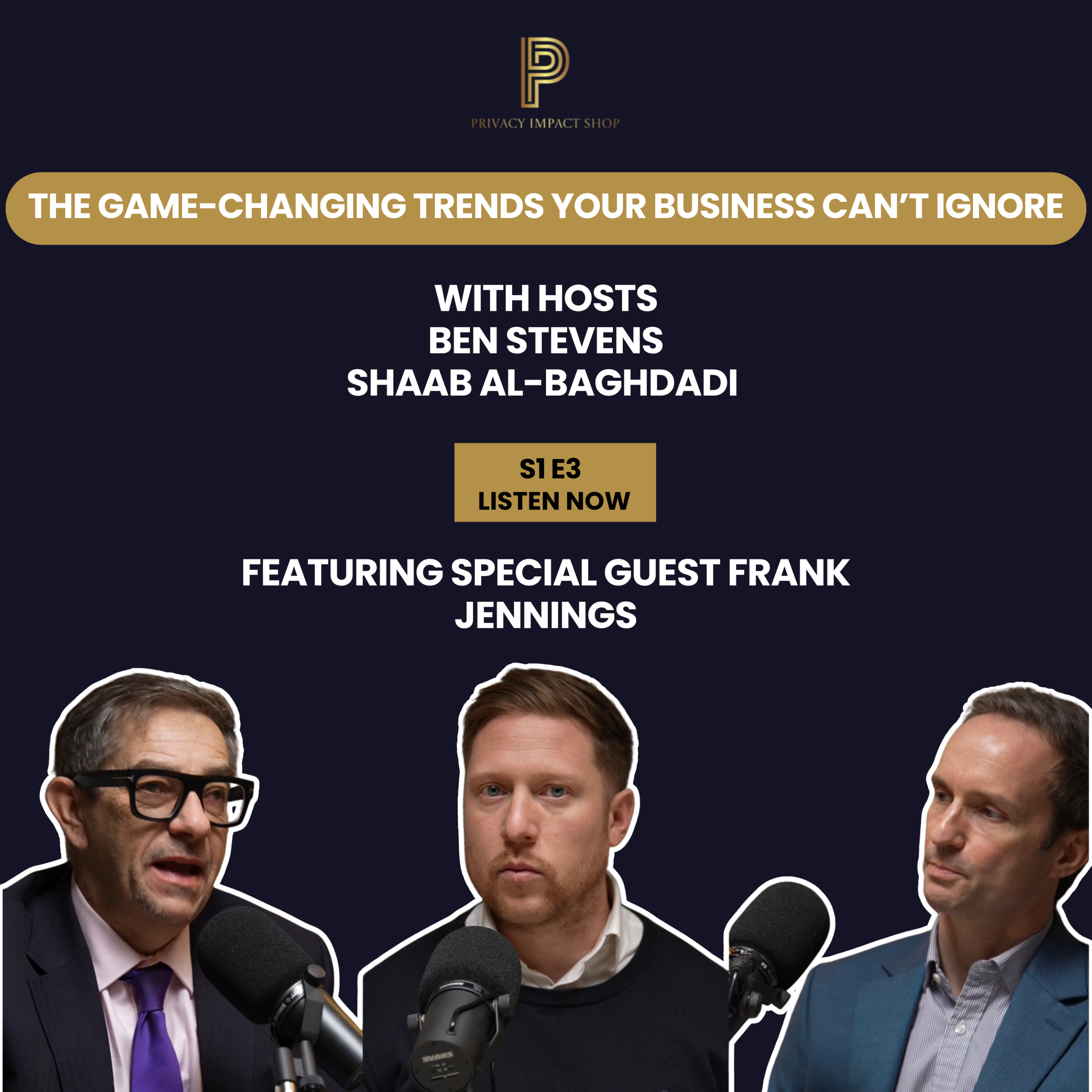 Privacy, AI, and the Business of Data – Trends, Challenges & Opportunities | S1 E3 episode artwork