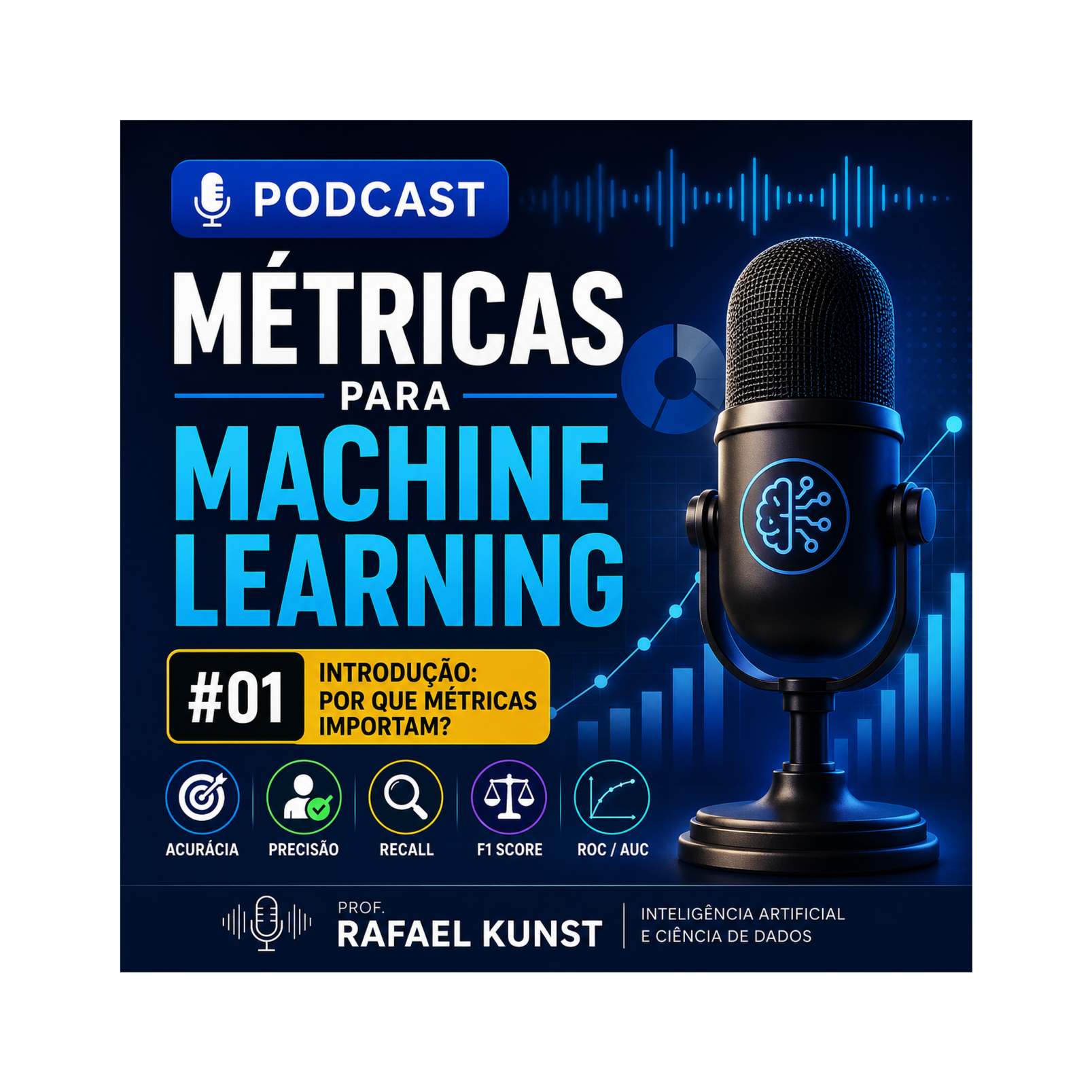 Por que métricas importam em Machine Learning? | Métricas para Machine Learning #01 episode artwork