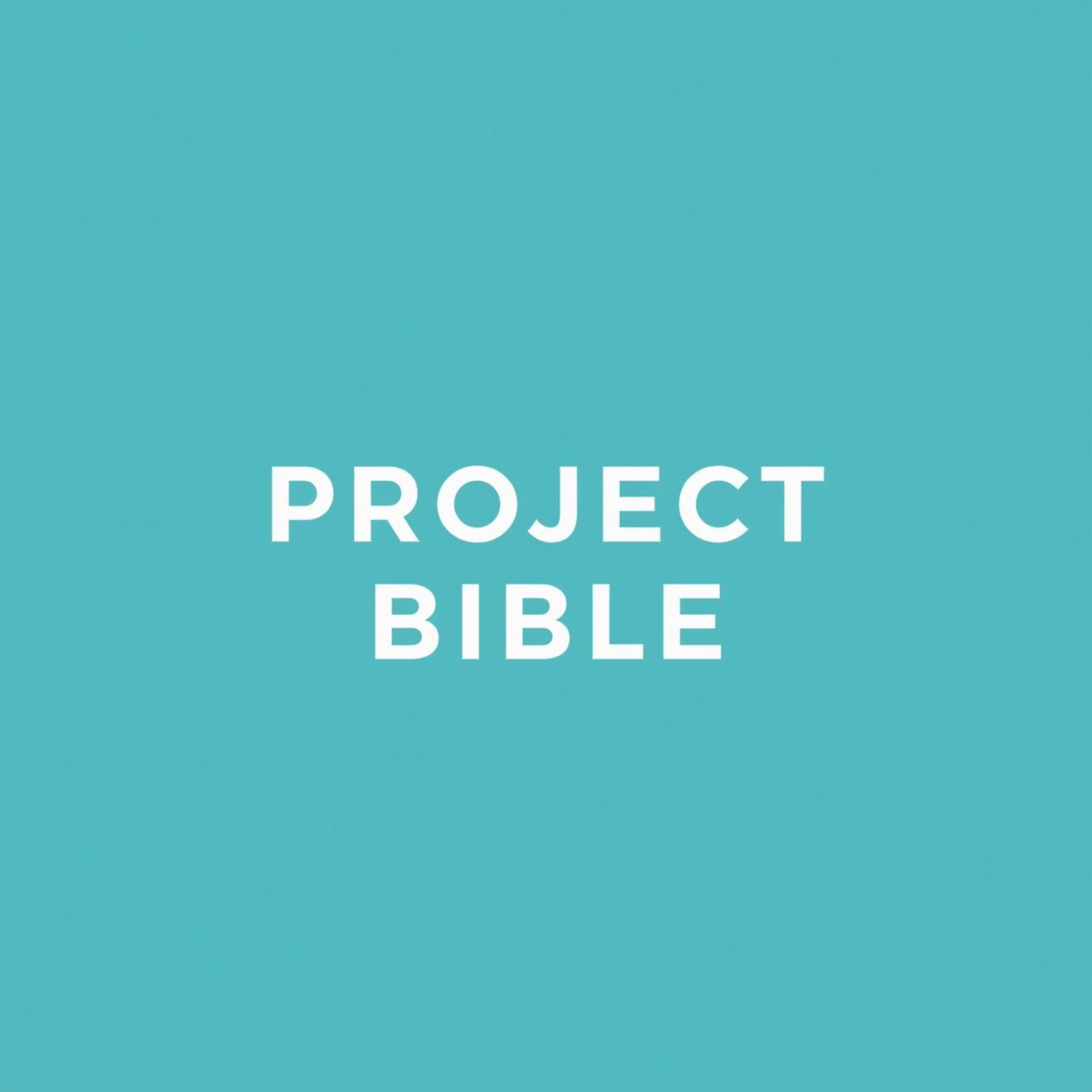 Project Bible cover art