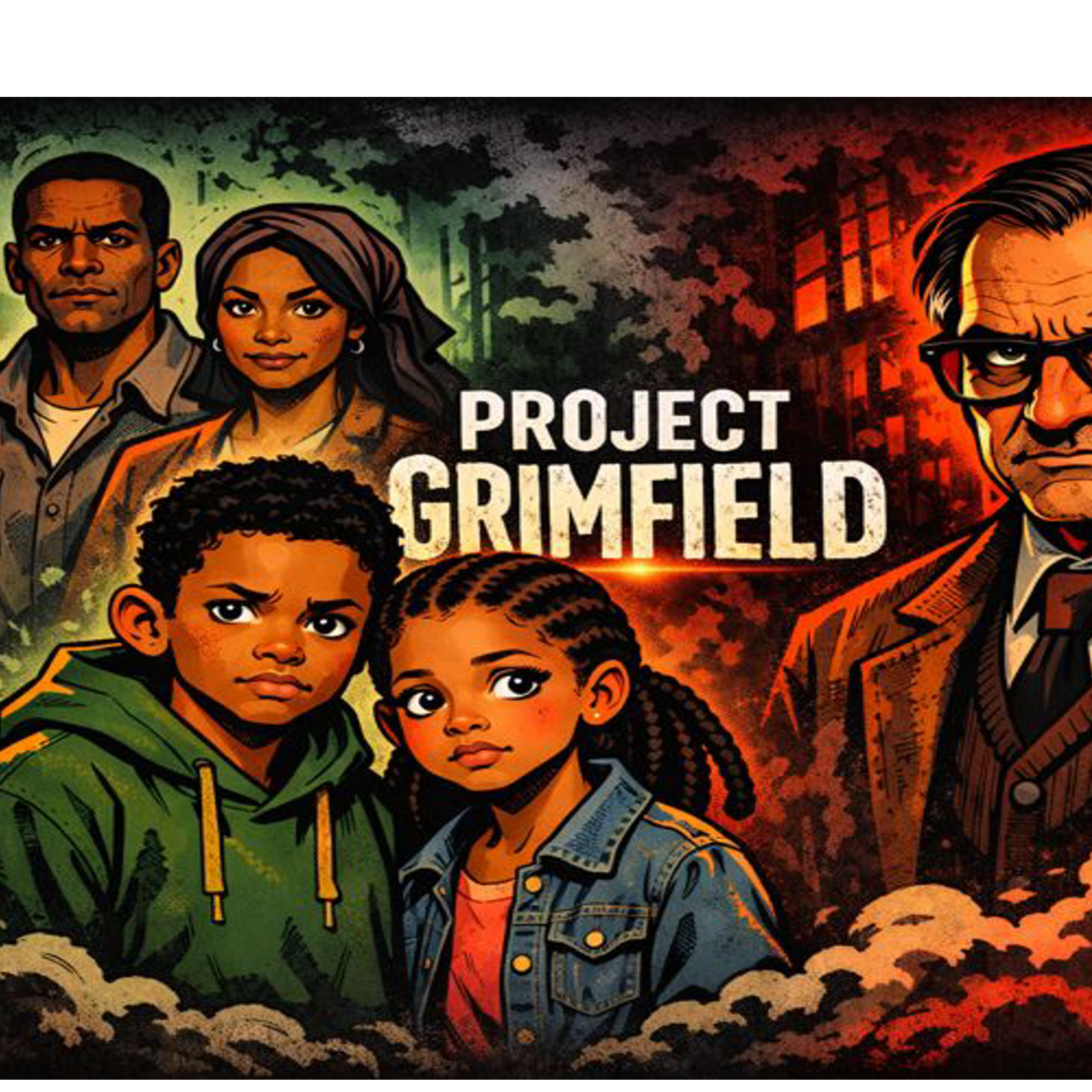 PROJECT: GRIMFIELD cover art