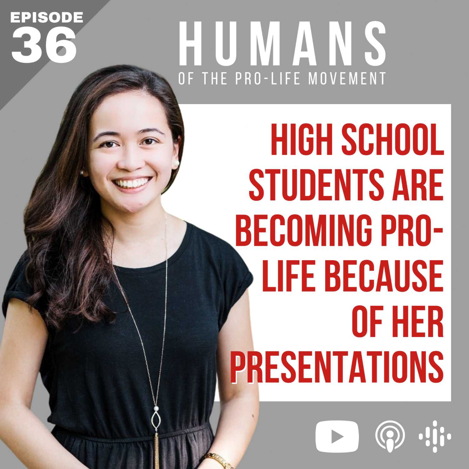 HPLM 36: High School Students are Becoming Pro-Life Because of Her Presentations | Michelle Caluag