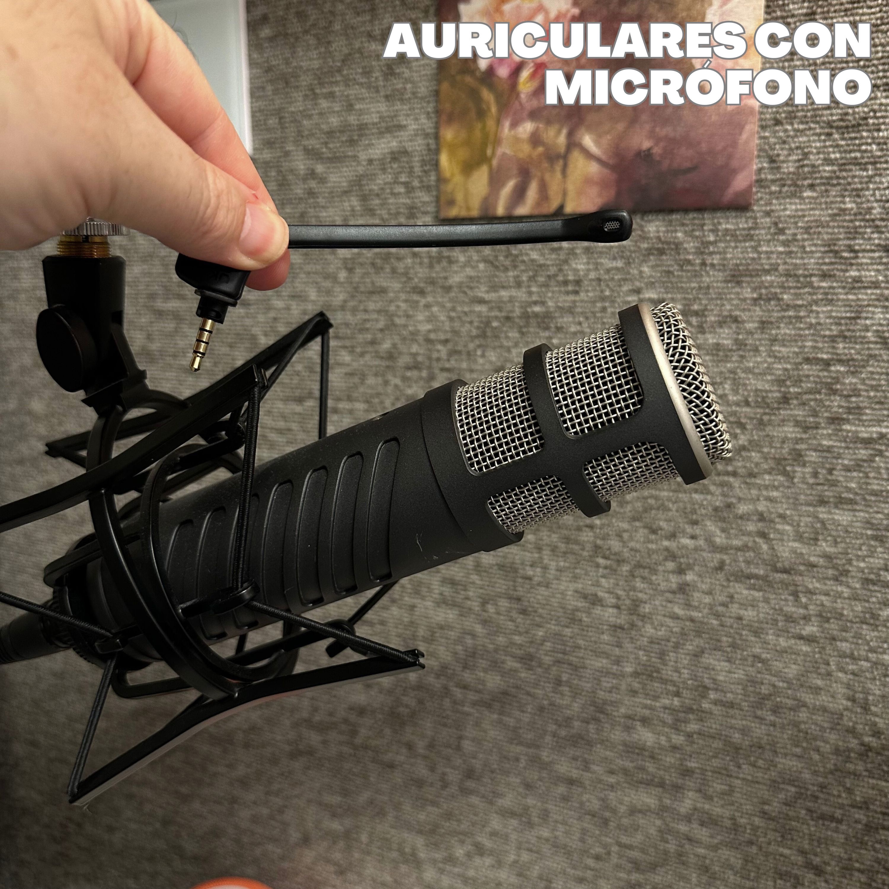 Auriculares con micrófono