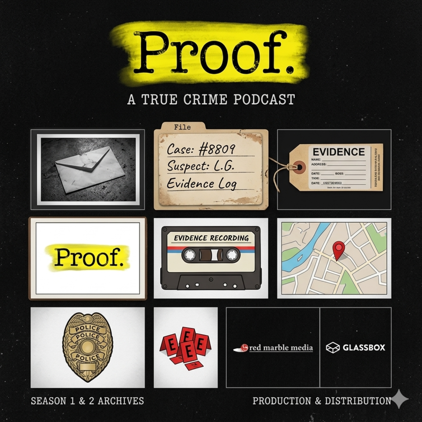 Proof: A True Crime Podcast podcast artwork
