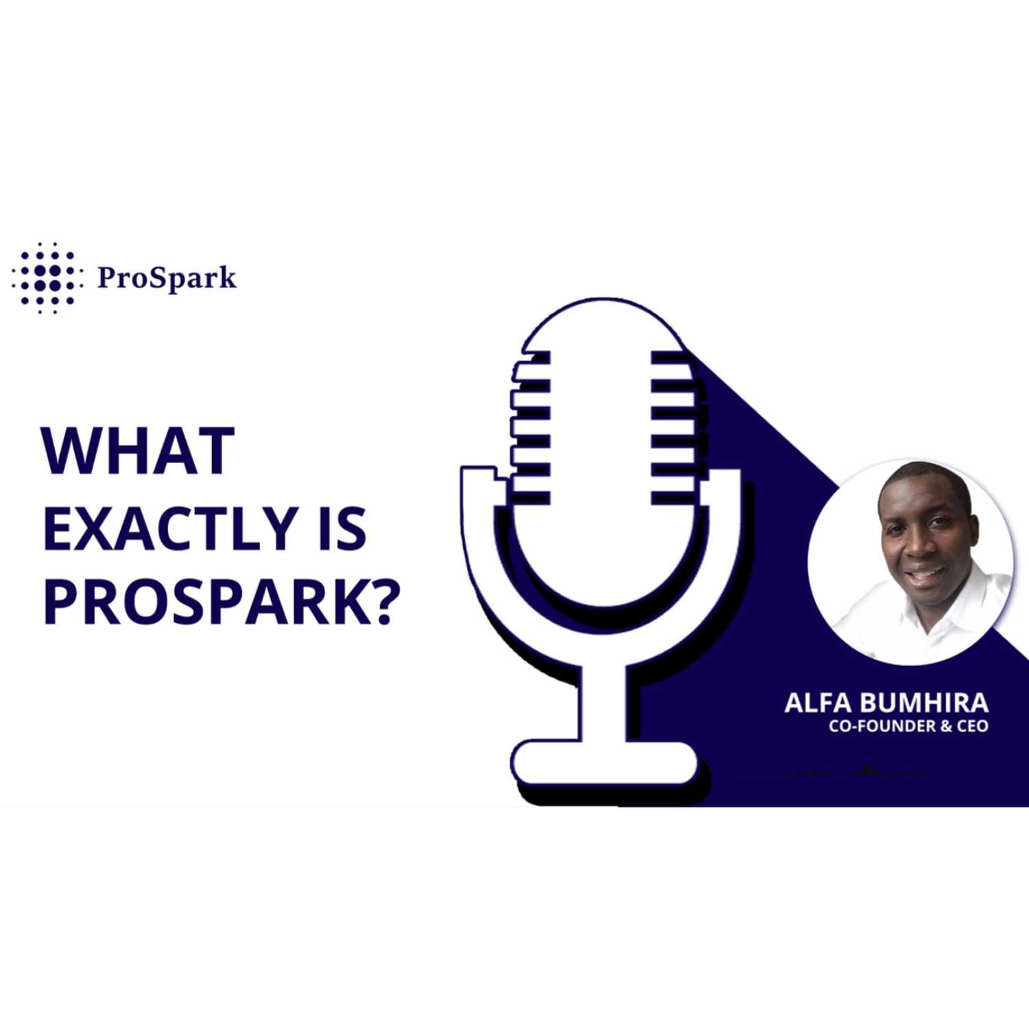 ProSpark Podcast Episode 1 - Q&A with CEO & Co-founder - Alfa Bumhira