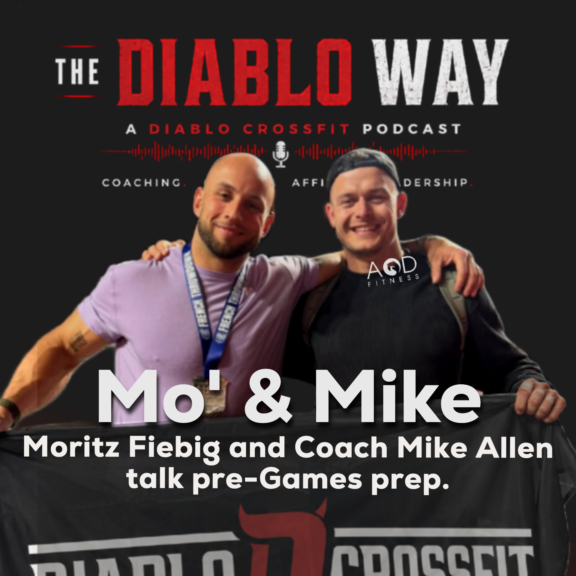 5x Games Athlete Moritz Fiebig and Coach Mike Allen episode artwork