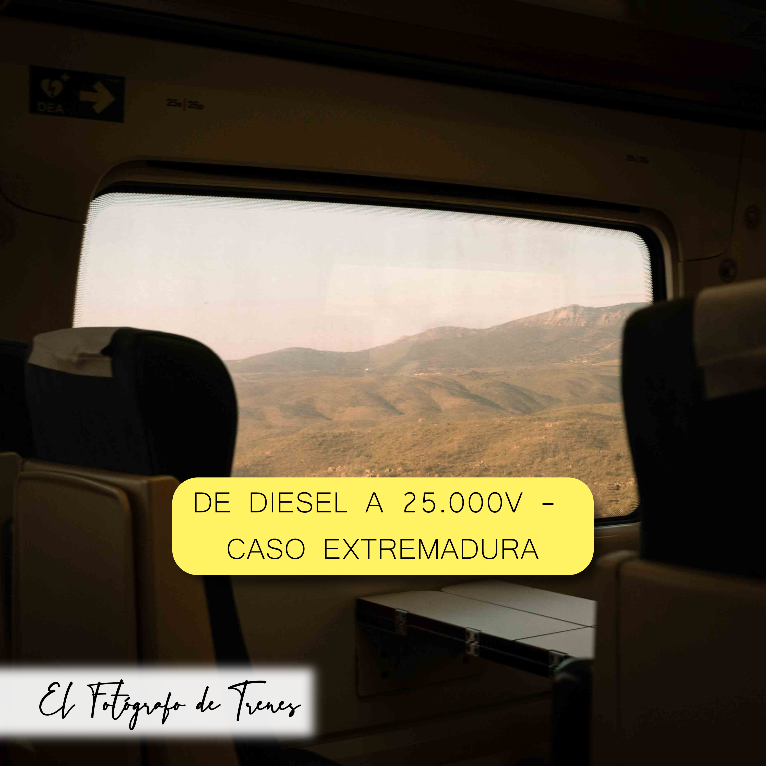 El tren, mi cámara y yo