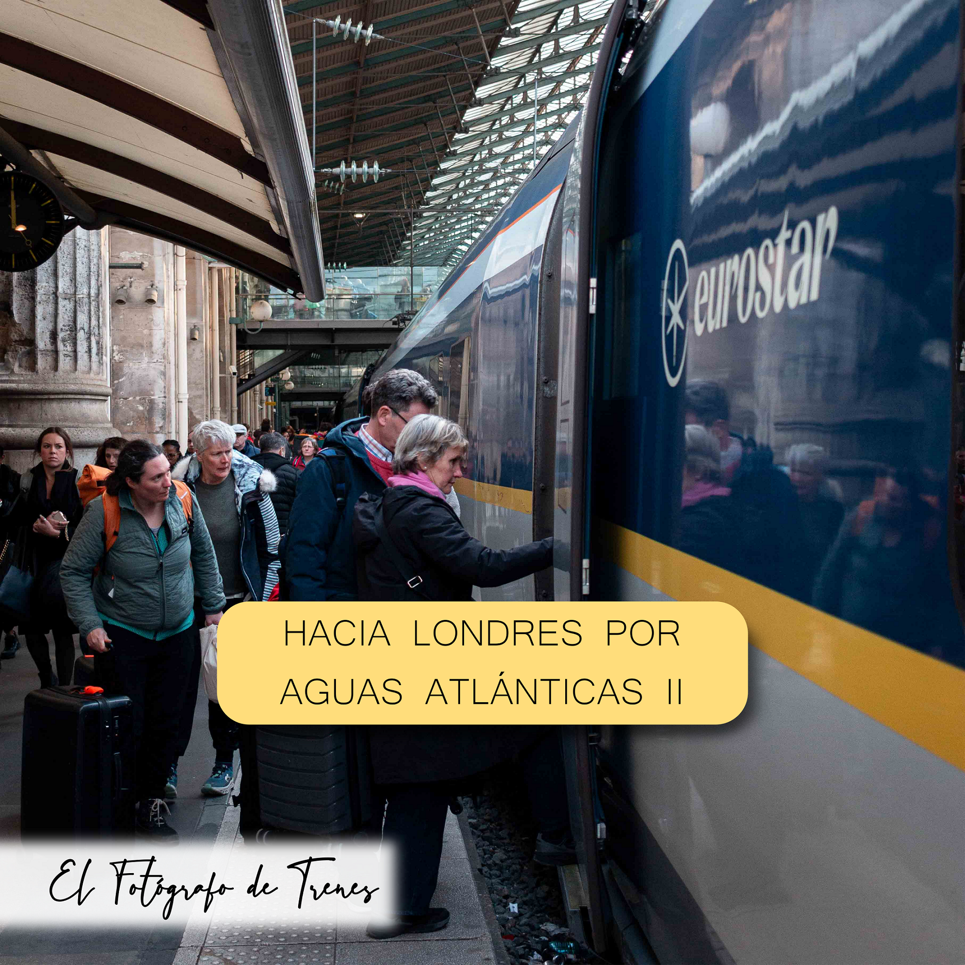 El tren, mi cámara y yo