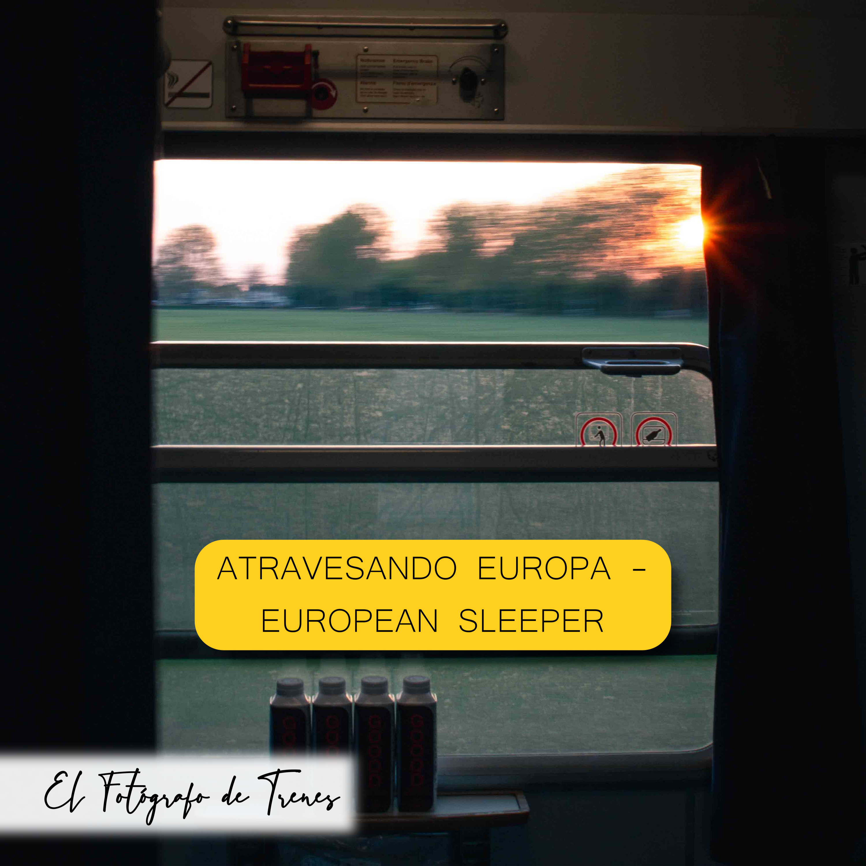 El tren, mi cámara y yo