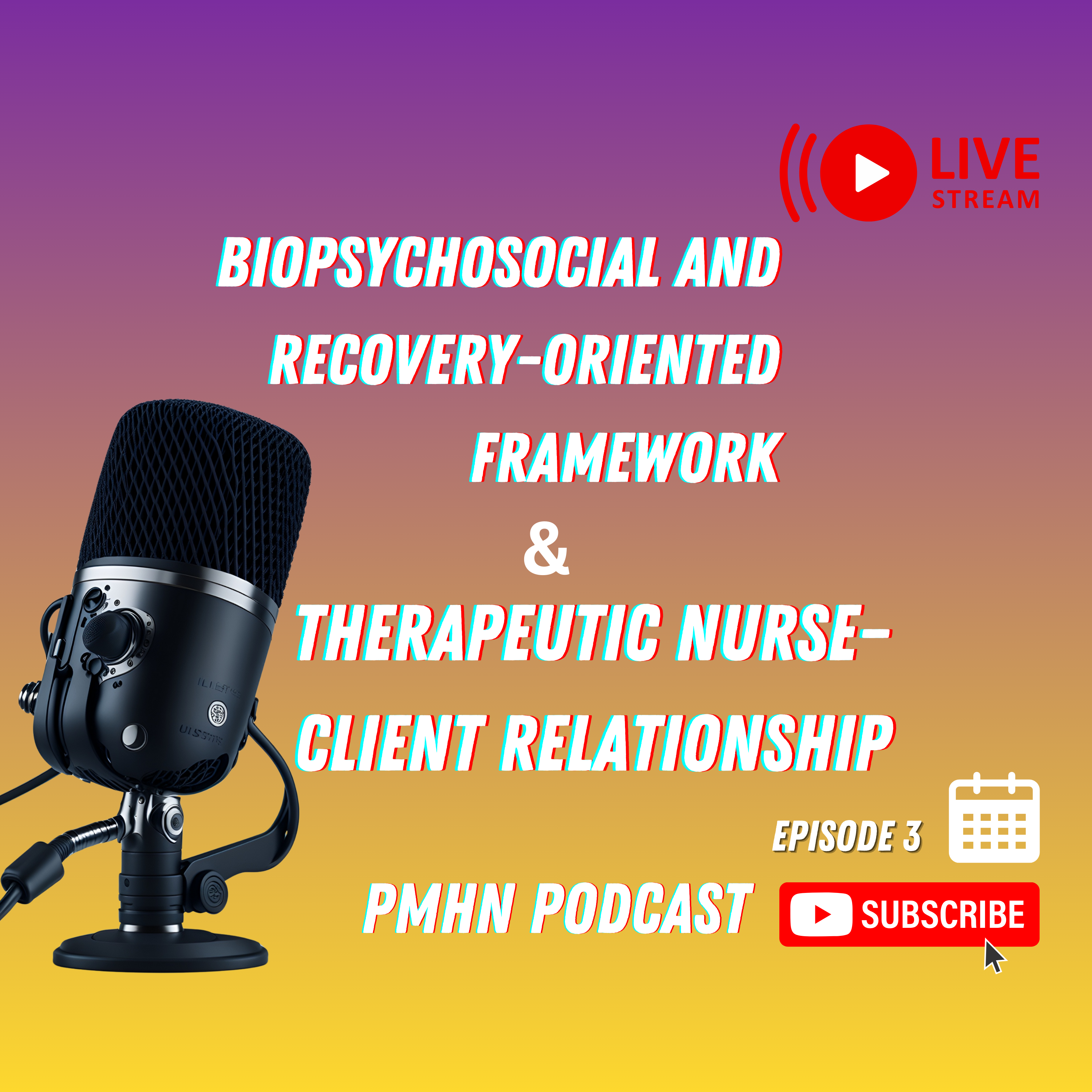 Biopsychosocial and Recovery oriented framework, Therapeutic nurse client relationship episode artwork