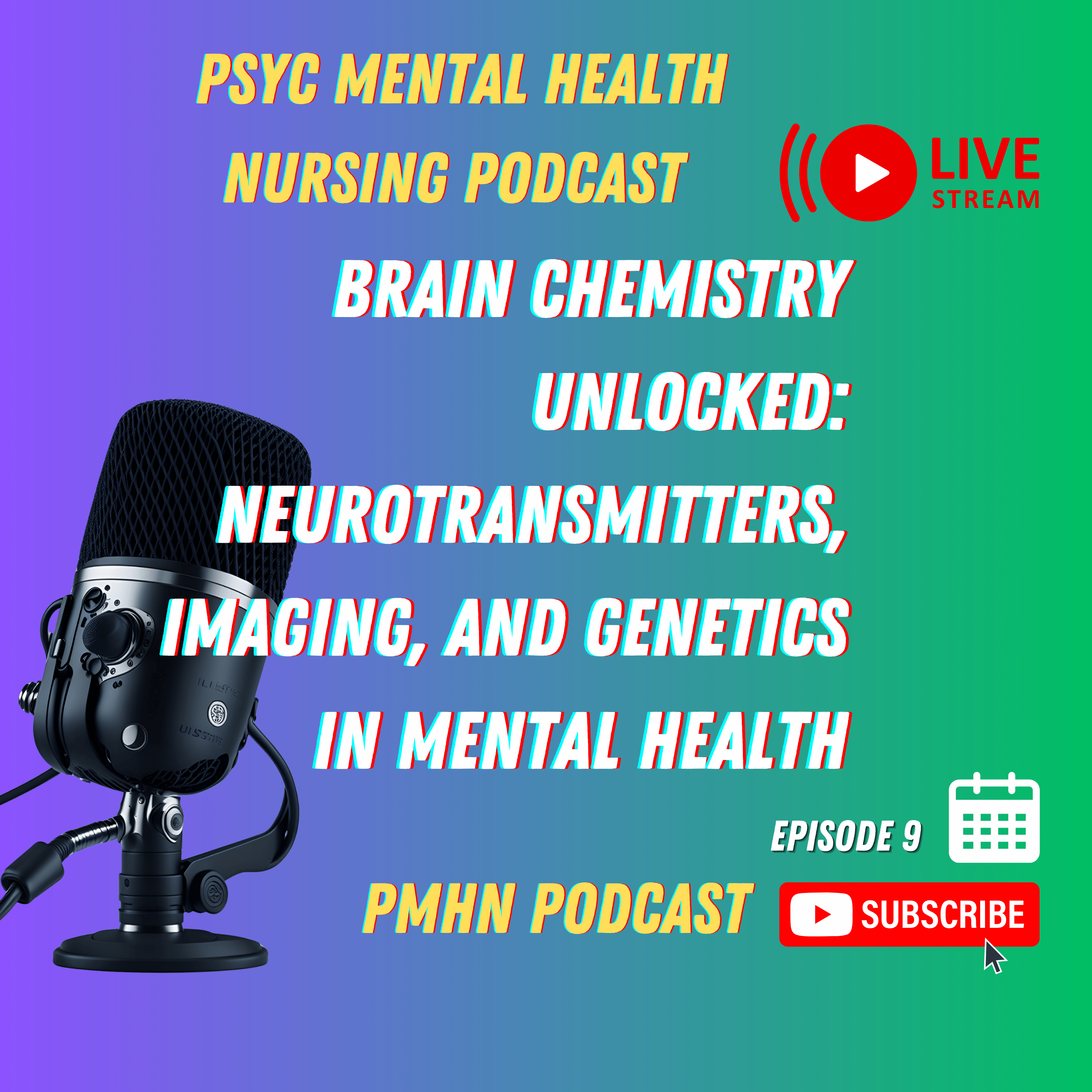 Brain Chemistry Unlocked: Neurotransmitters, Imaging, and Genetics in Mental Health episode artwork