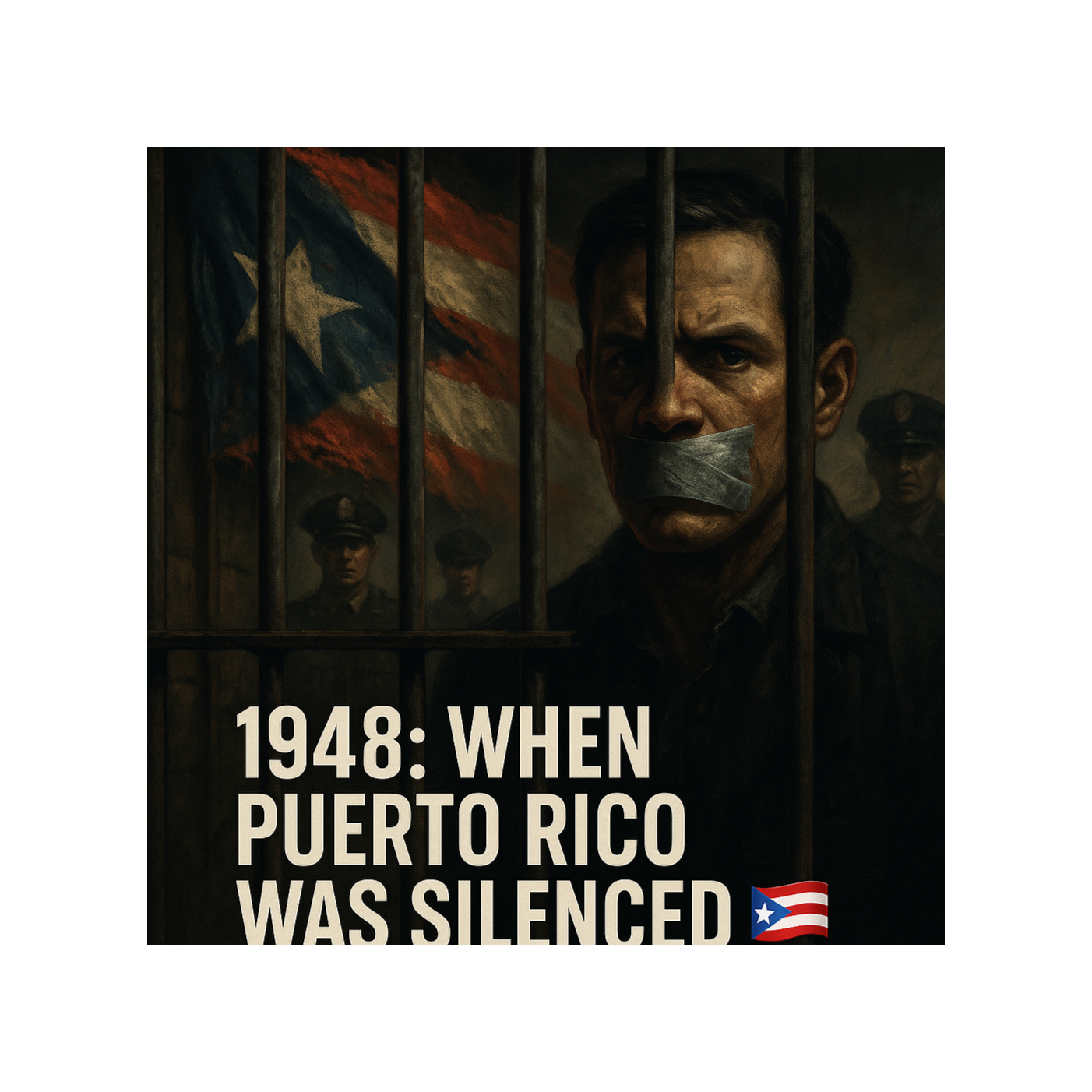 1948: The Gag Law (Ley de la Mordaza) – Puerto Rico’s Silenced Voice