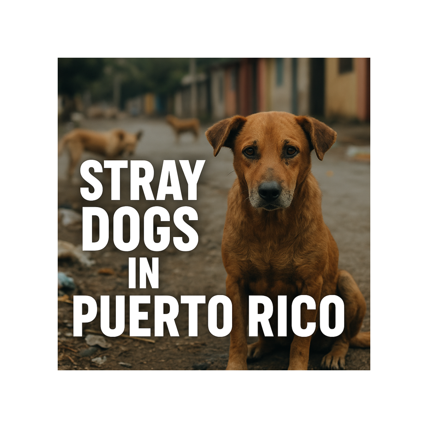 Why so many dogs abandon in Puerto Rico