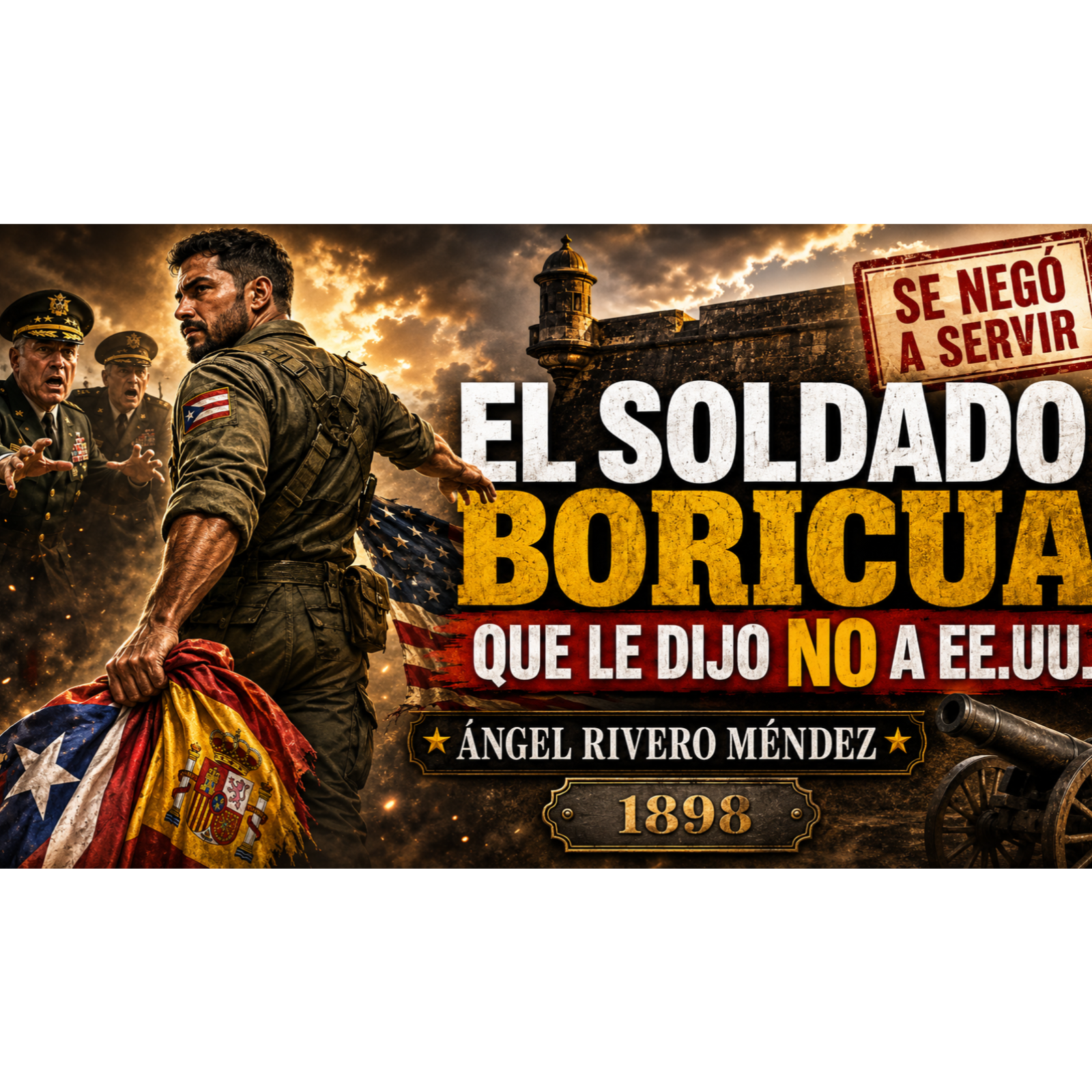 Ángel Rivero Méndez: el soldado puertorriqueño que le dijo no a Estados Unidos en 1898