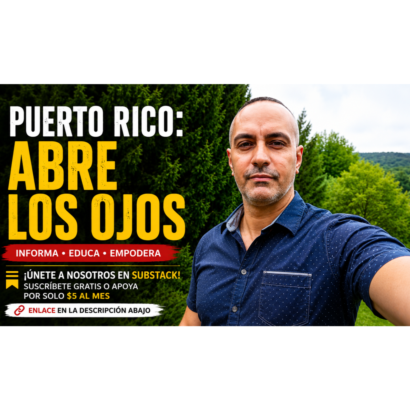 📢 Únete a la Comunidad de Puerto Rico: Abre los Ojos en Substack