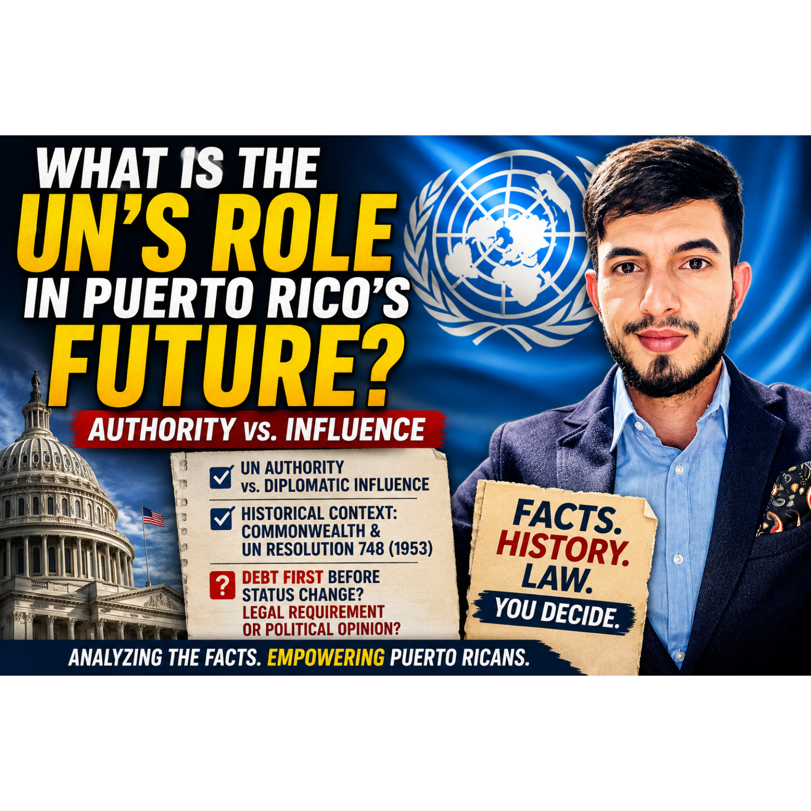 In this episode of Puerto Rico Open Your Eyes, we examine a question that emerged following the United Nations Decolonization Committee