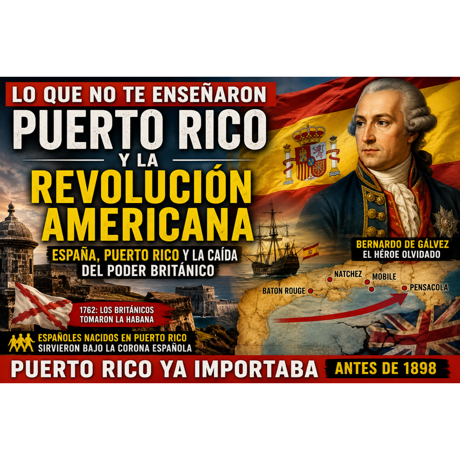 Puerto Rico y la Revolución Americana: La historia que nunca nos enseñaron