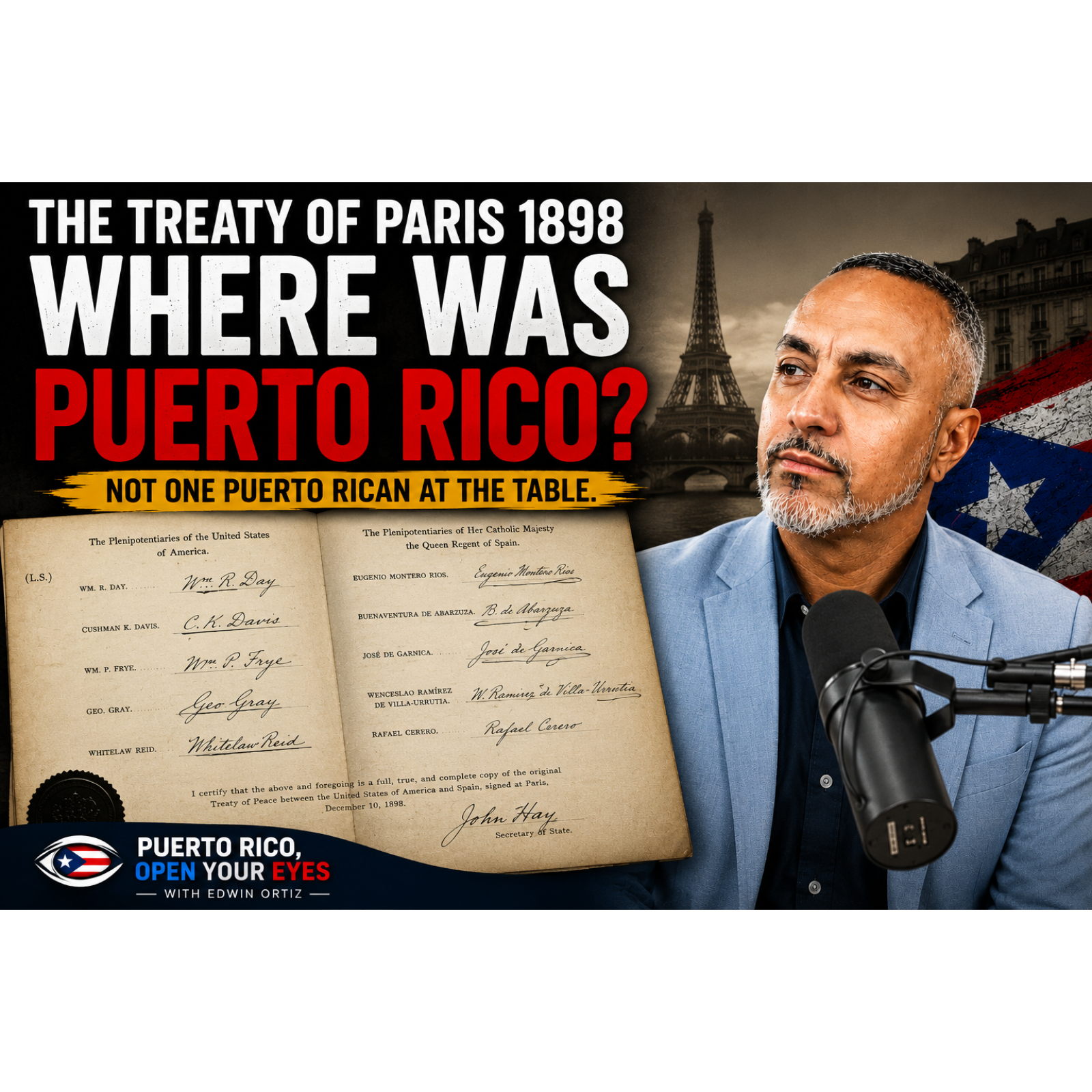 The Empty Chair: Who Represented Puerto Rico in 1898?