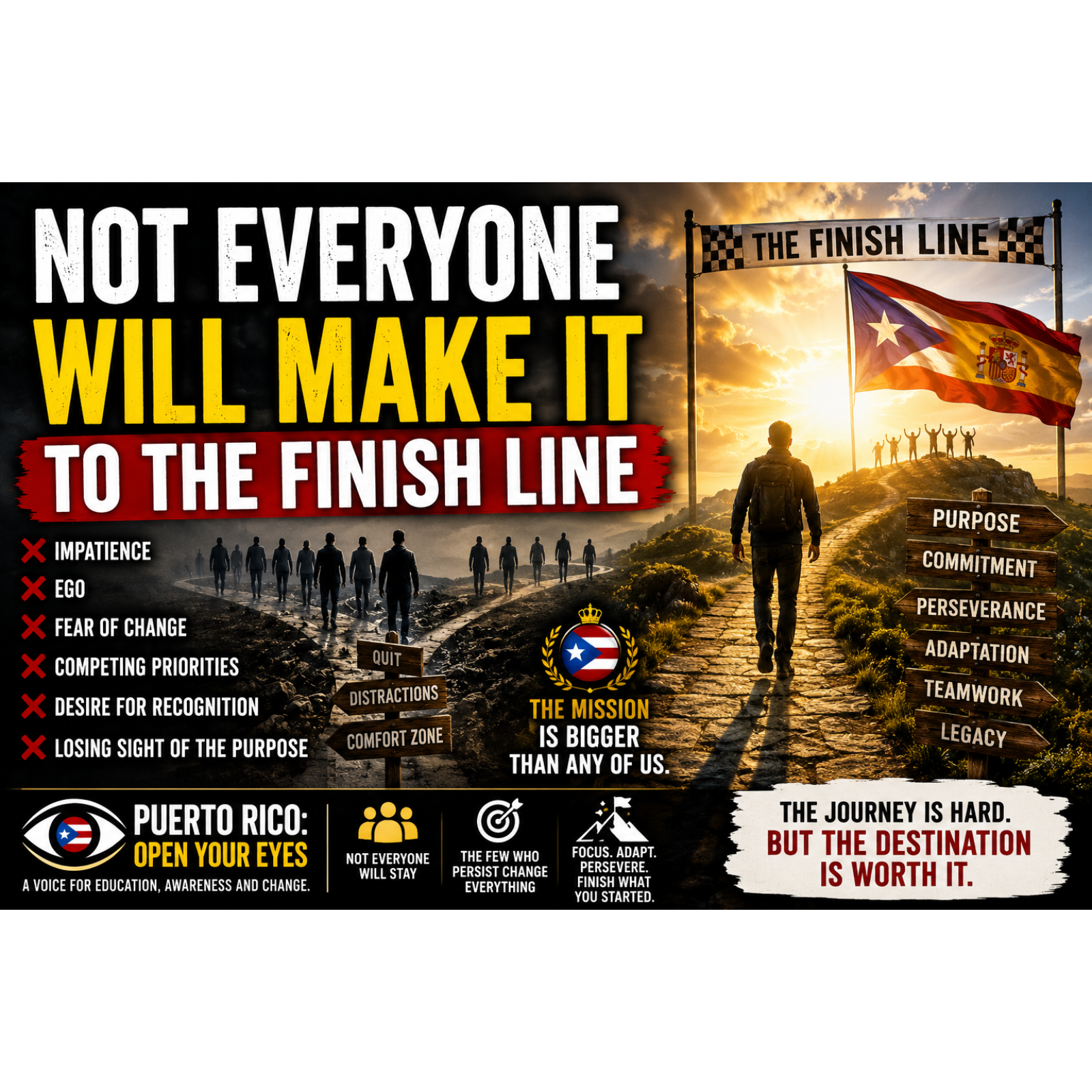 Not Everyone Will Make It to the Finish Line | A Reflection on Purpose, Perseverance & Leadership