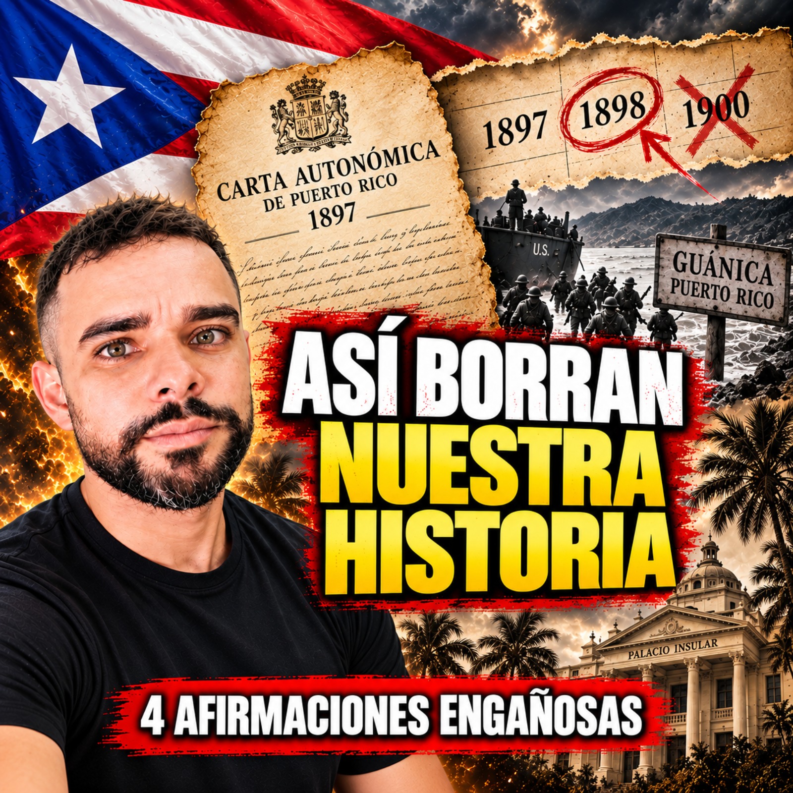 🚨 ASÍ BORRAN NUESTRA HISTORIA: CUATRO ENGAÑOS SOBRE EL GOBIERNO DE PUERTO RICO episode artwork