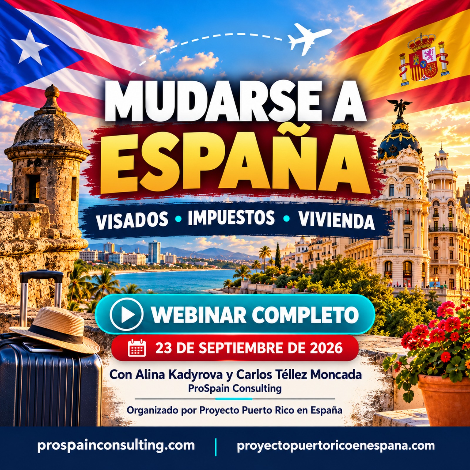 Mudarse a España desde Puerto Rico o EE. UU.: Visados, Impuestos, Vivienda y Ciudadanía episode artwork