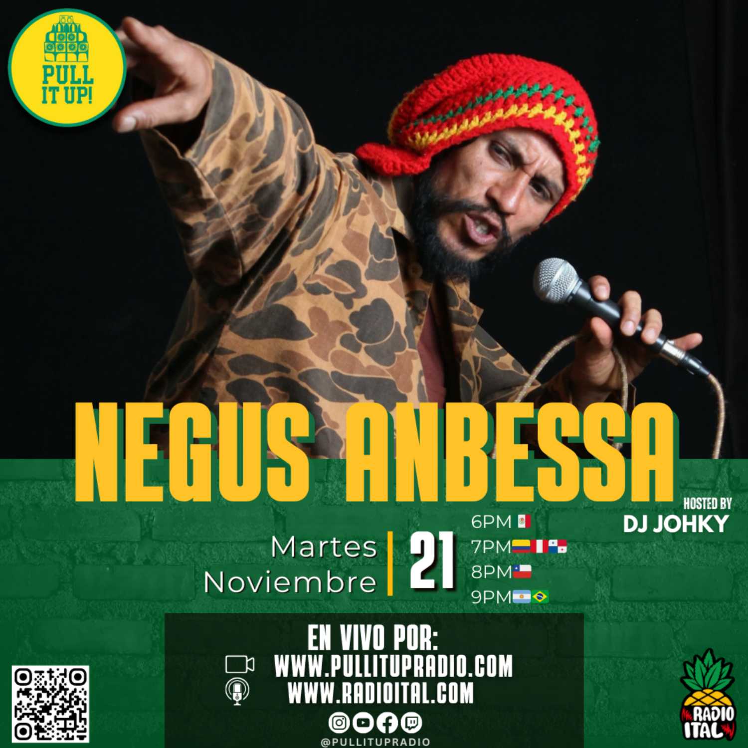 Entrevista exclusiva NEGUS ANBESSA desde Pachuca Mexico Episodio #38 episode artwork