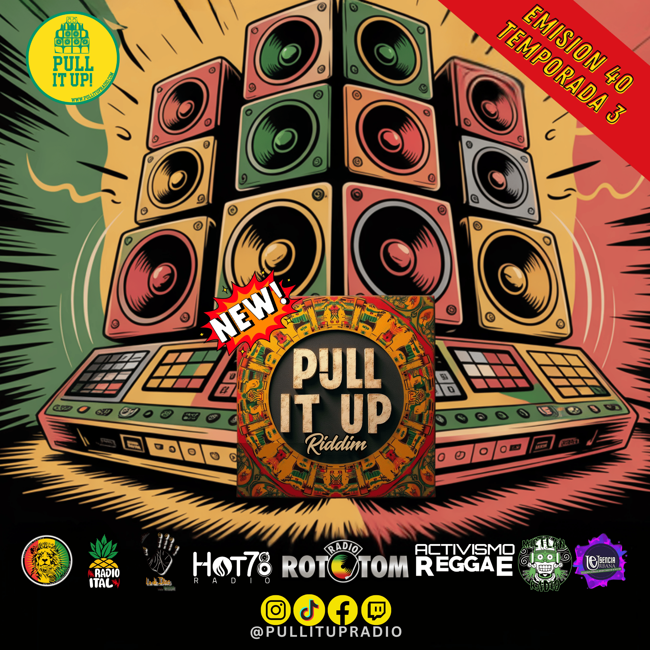 Emisión 40 – Más estrenos, más vibra, más Pull It Up Riddim 2025 episode artwork