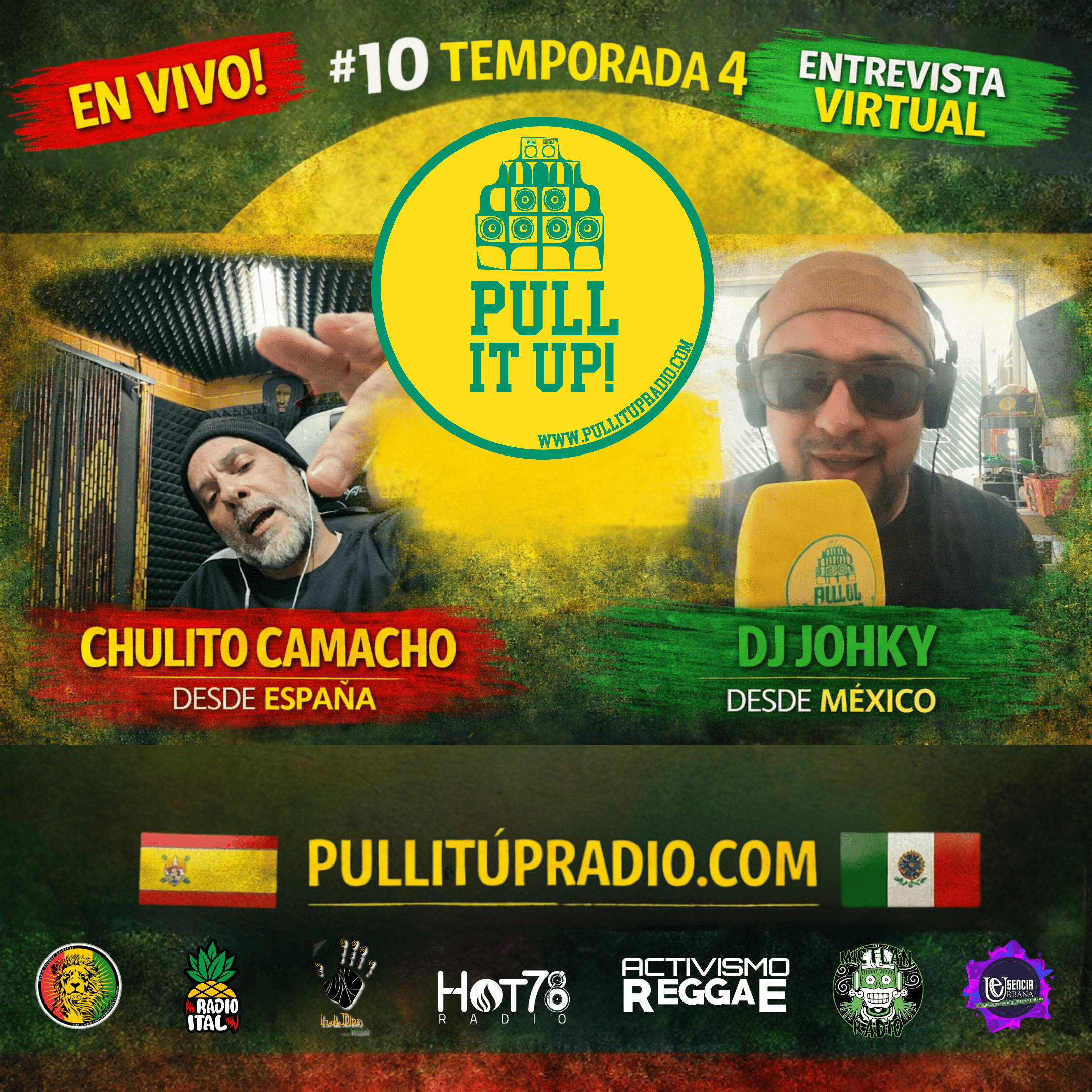 Pull It Up Radio Show – T4 EP10 Desde España| Invitado especial: Chulito Camacho